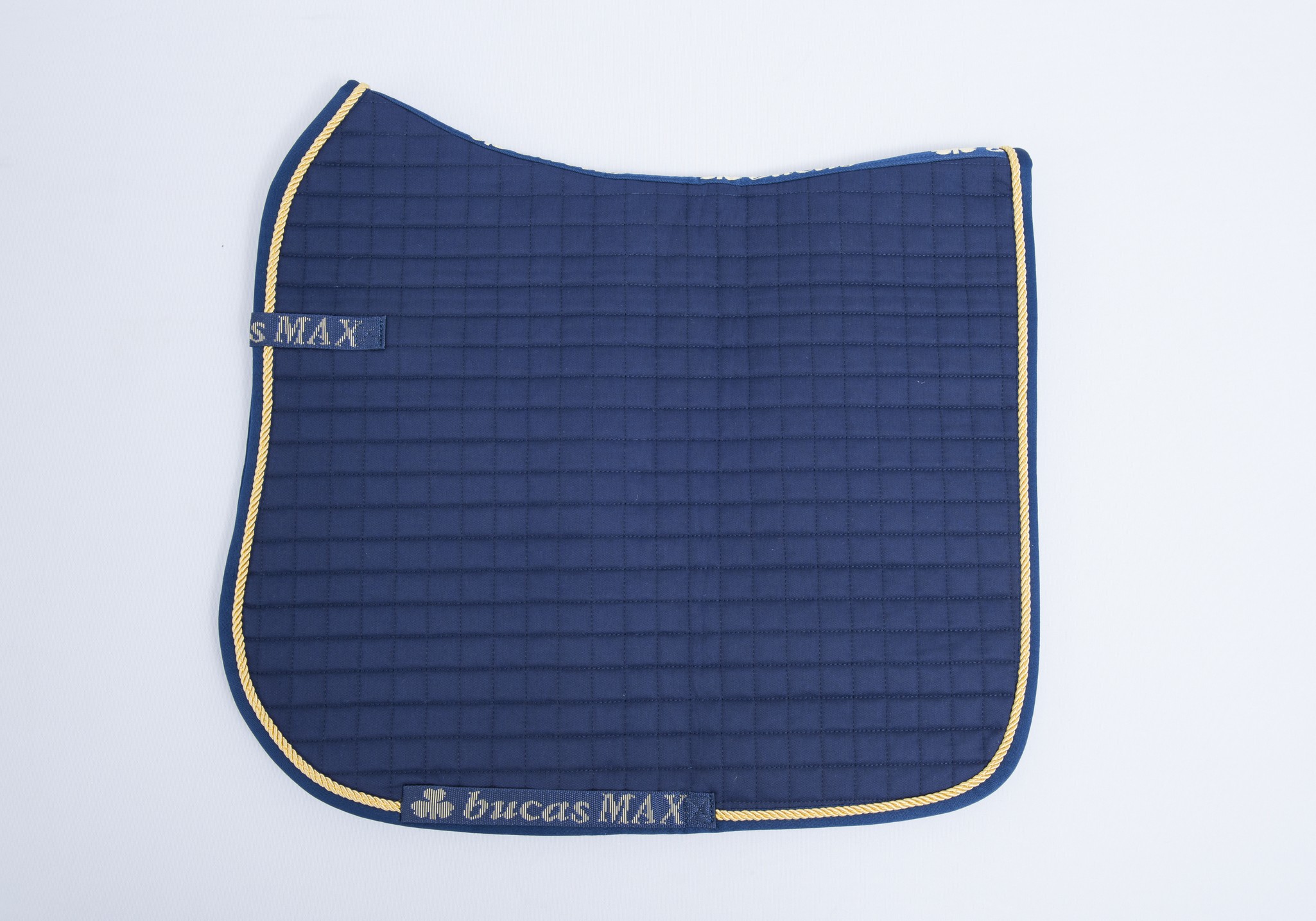 Dressurschabracke Max in Navy/gold