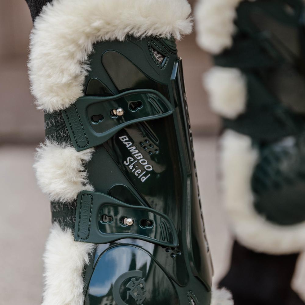 Jumping boots Bamboo Elastic Fur Vegan