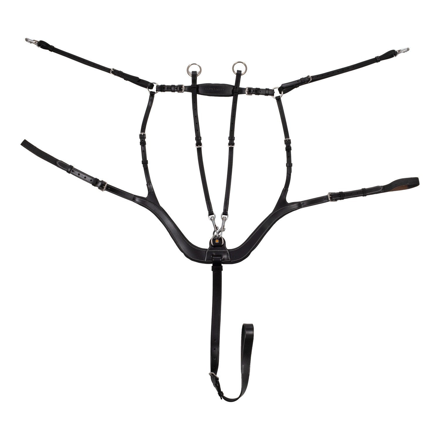 Anatomisches Leder-Jagdbrustblatt