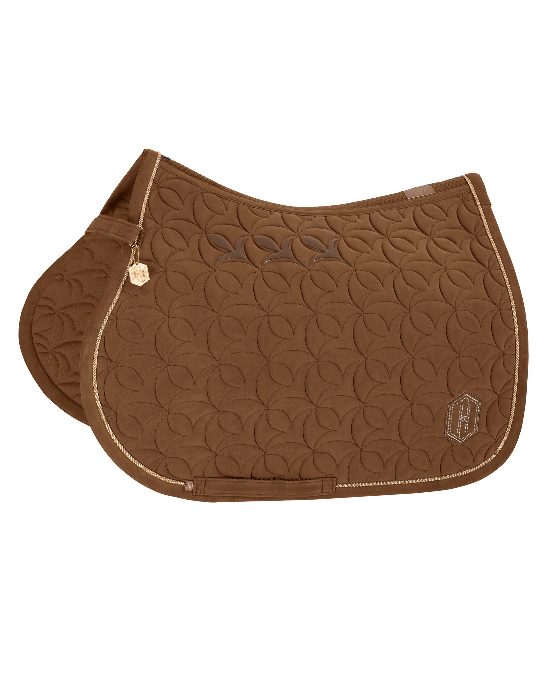 Saddle pad Heritage Velour Emblem