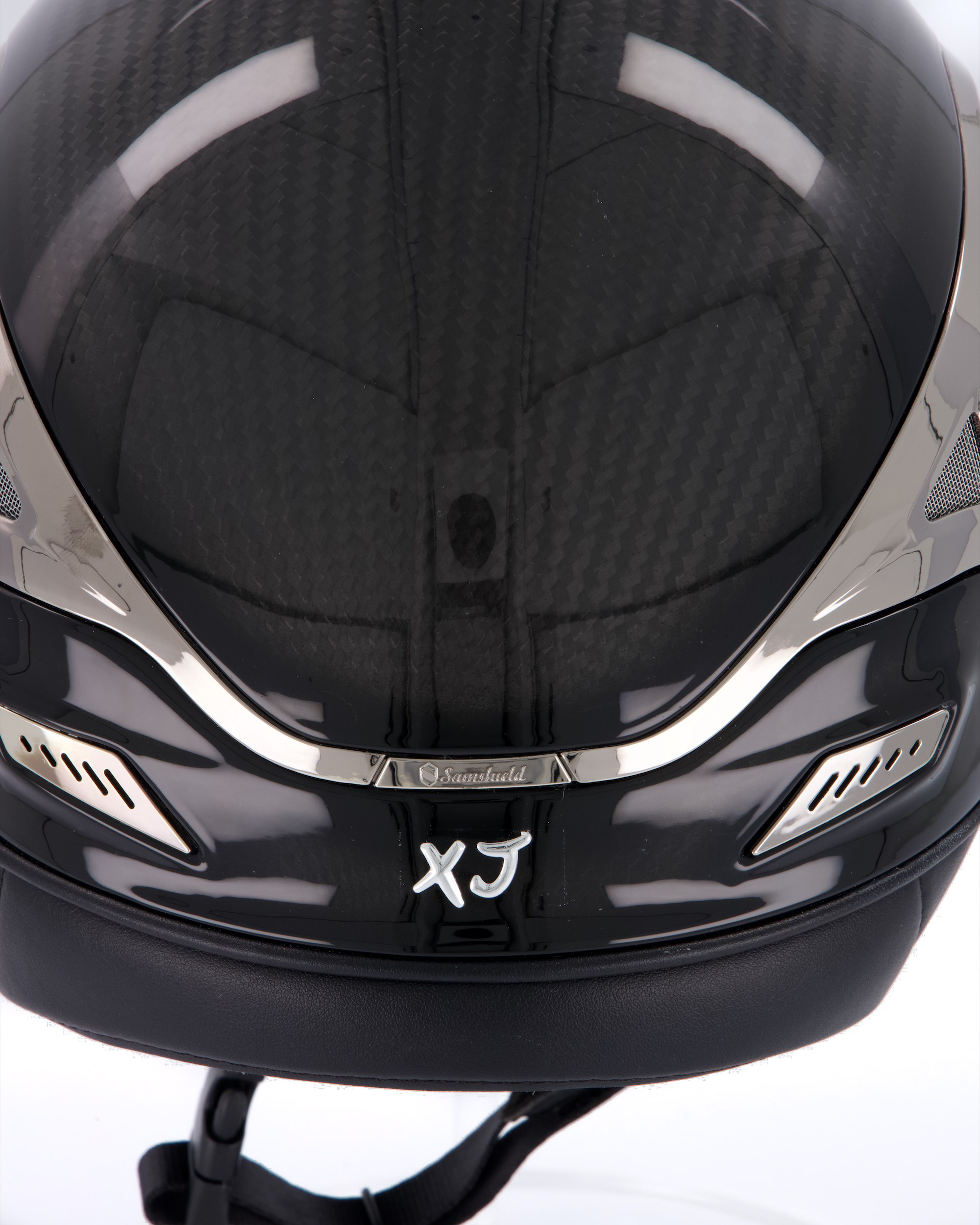 Reithelm XJ Standard in glossy schwarz