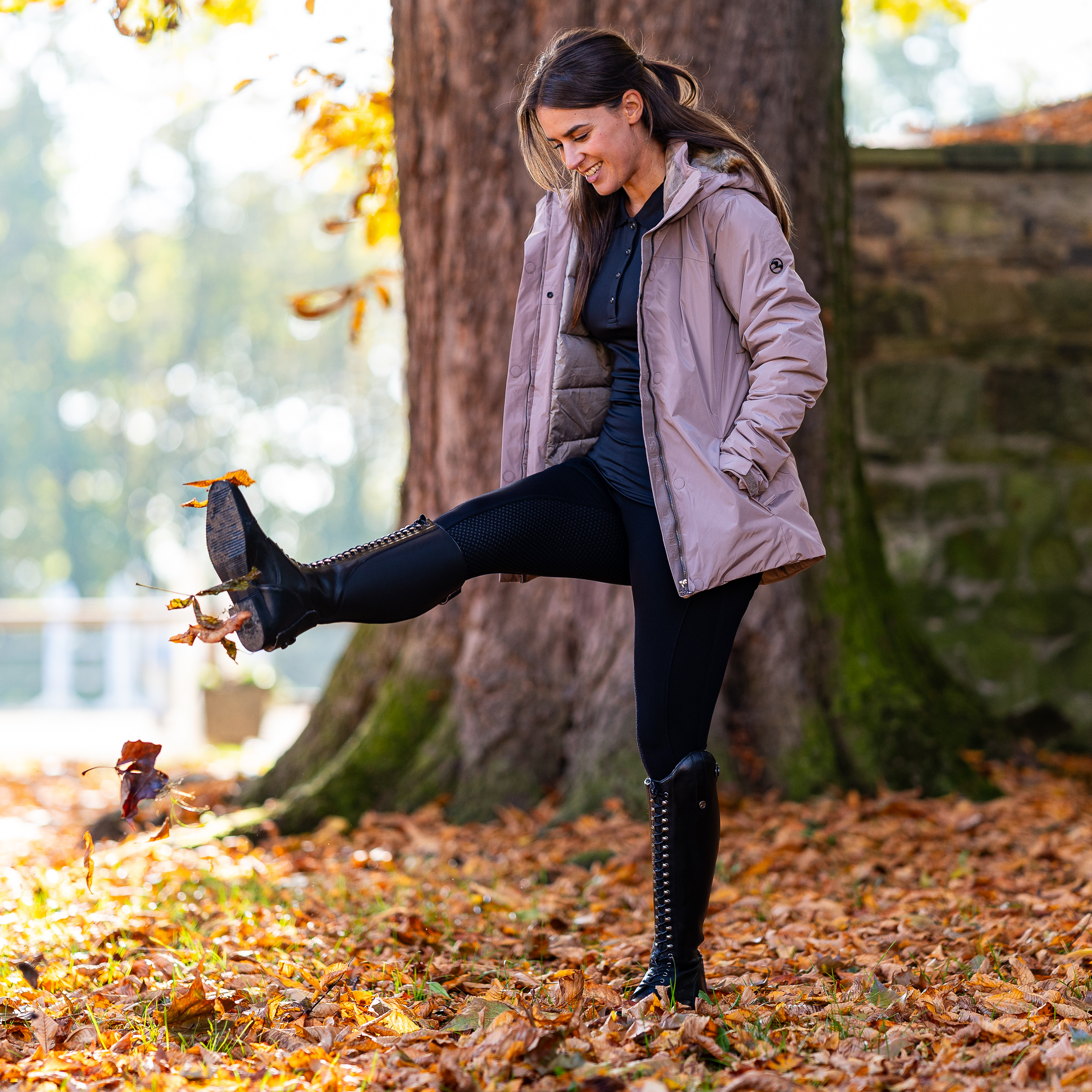 Leggings d'équitation dame Epic Fit Lace avec full grip
