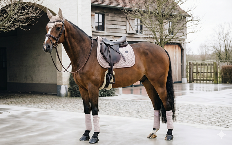 Brauner mit Kentucky Velvet Pearls Set