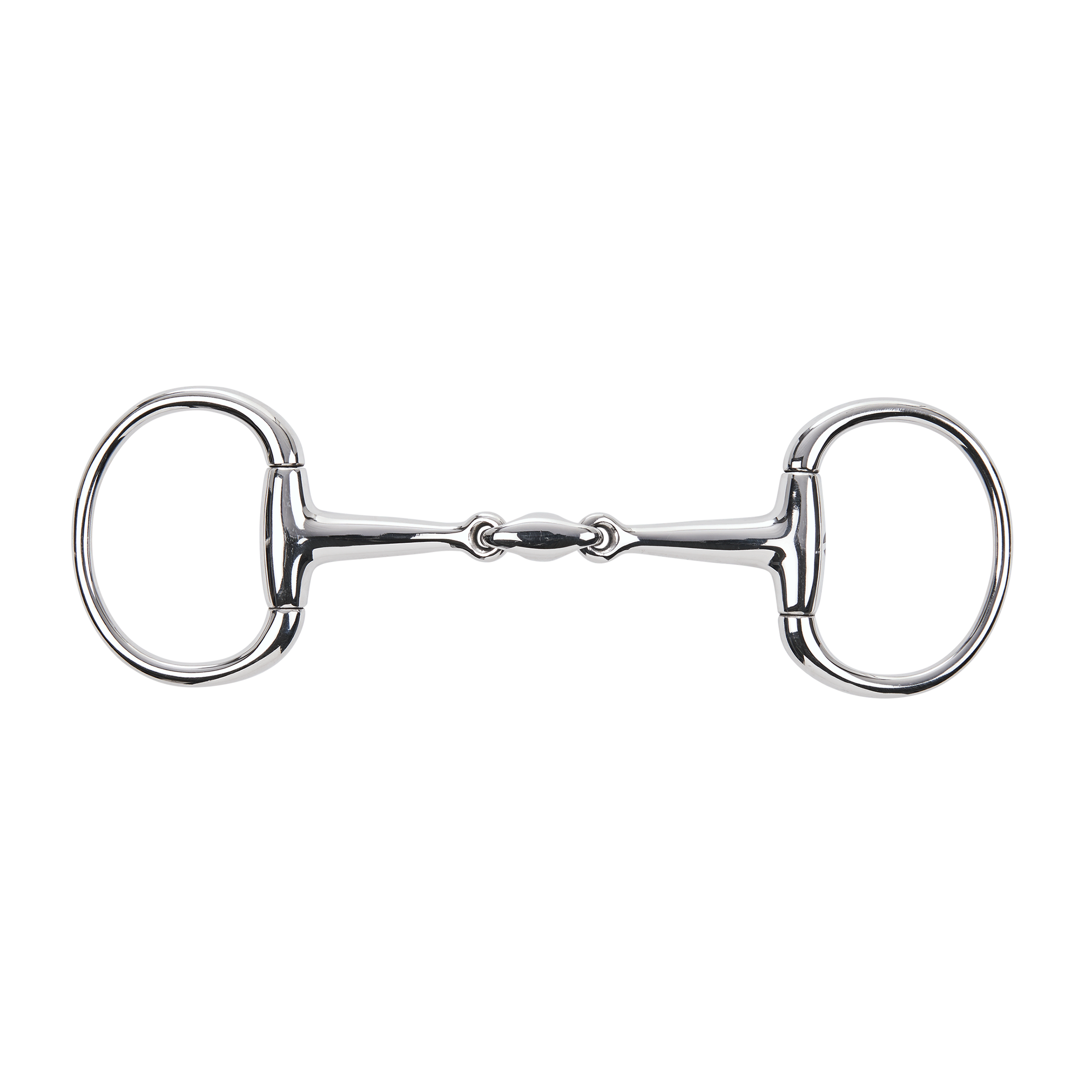 Mors à olives acier inox, double brisure