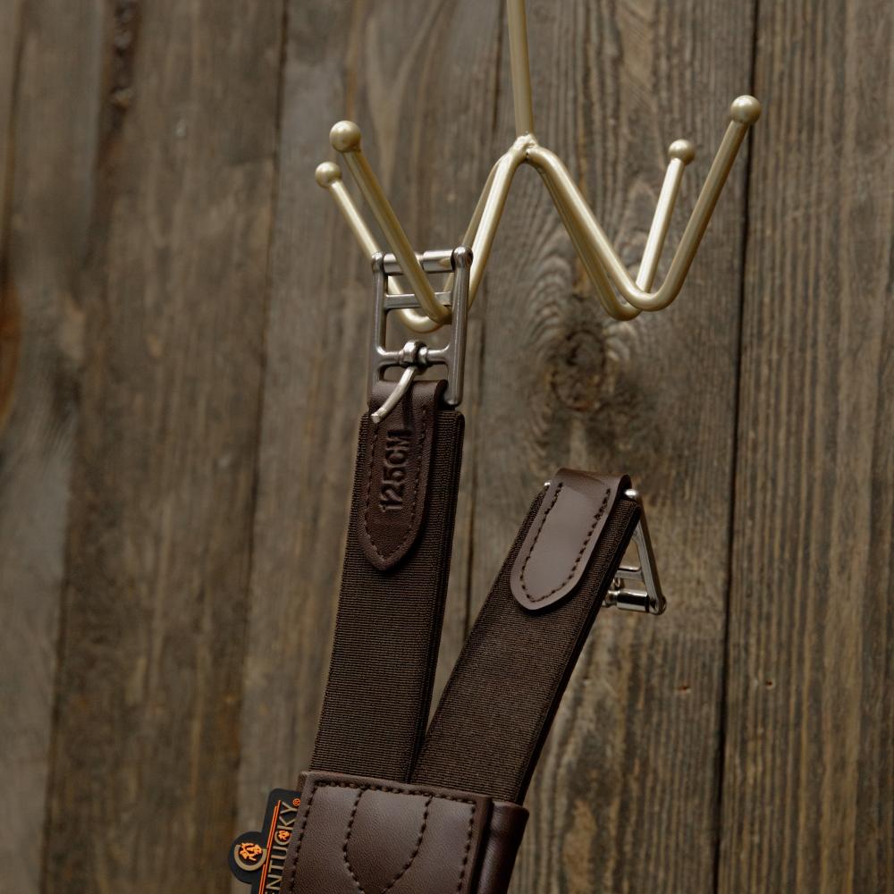 Bridle rack with 4 hooks for wall mounting