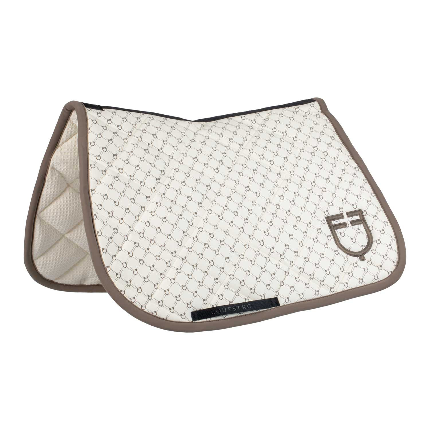 Springschabracke mit Monogramm-Print