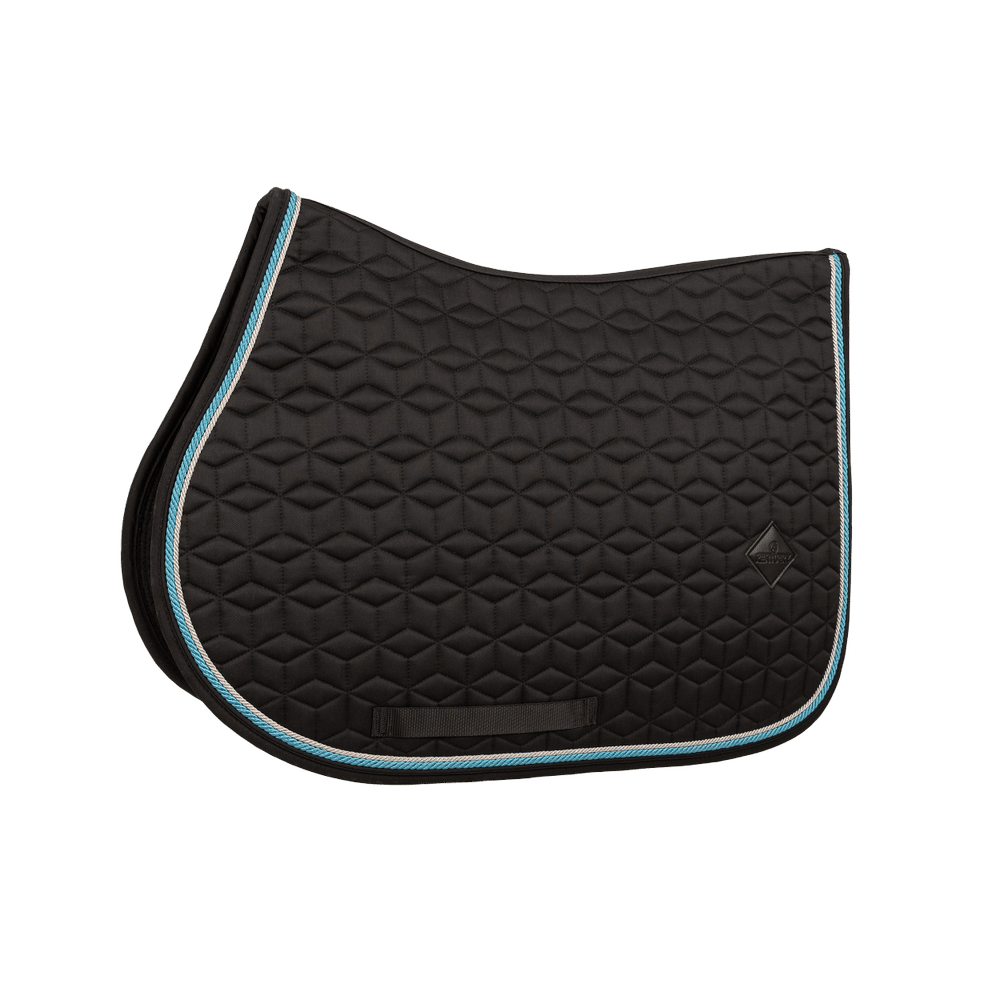 Tapis de selle Classic noir obstacle Custom