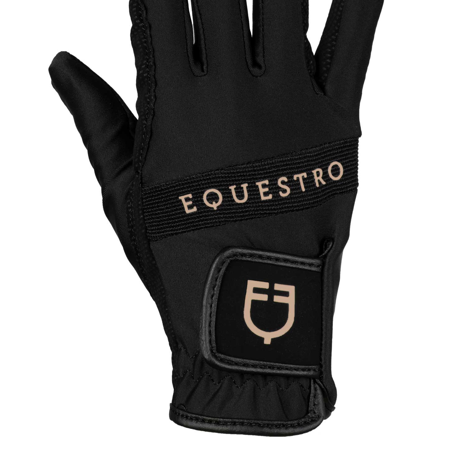 Handschuhe aus technischem Gewebe mit mehrfarbigem Logo