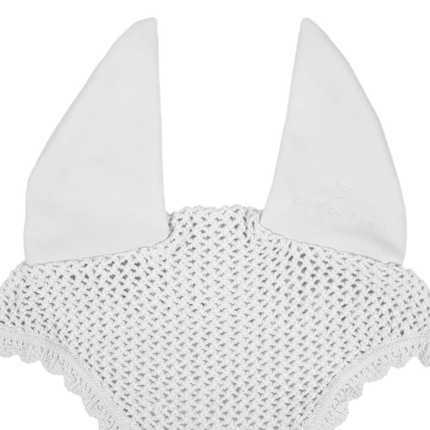Gestrickte Fliegenhaube mit elastischen Ohren