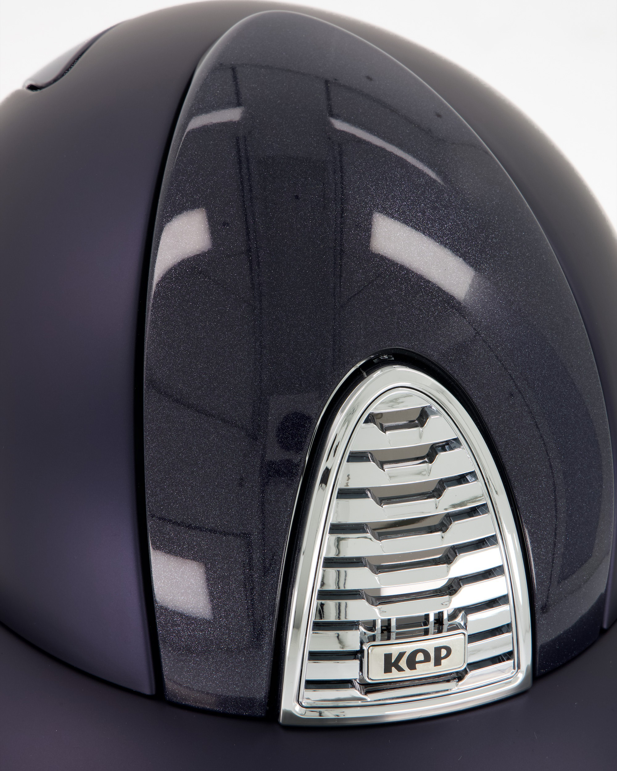 Reithelm Cromo 2.0 Textile/Diamond Polo in blau