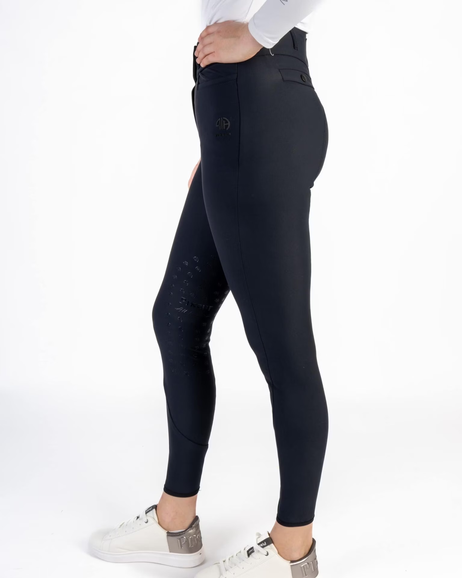 Ladies' riding breeches Linn Sd with knee grip