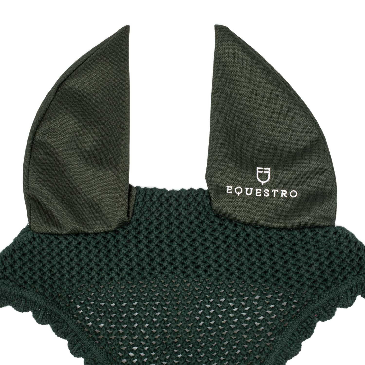 Gestrickte Fliegenhaube mit elastischen Ohren