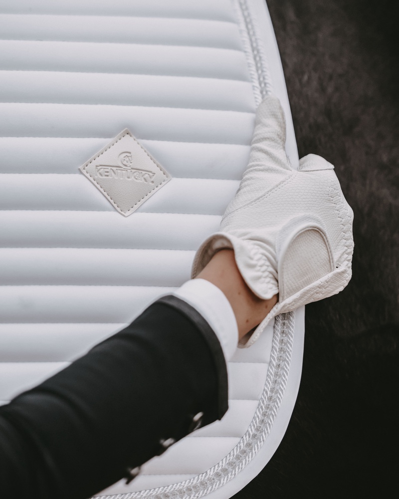 Dressage saddle pad Pearls