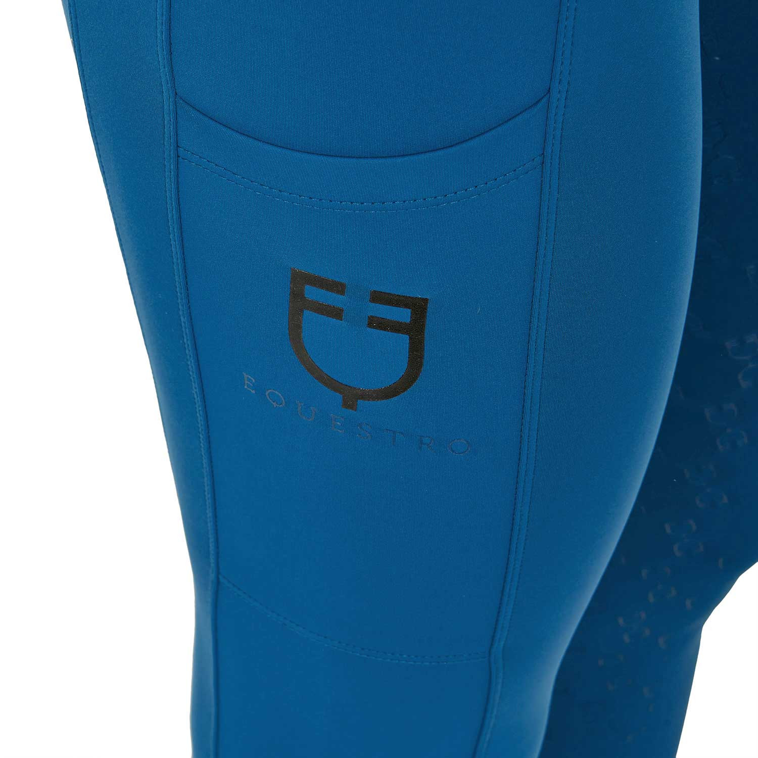 Damen-Leggings mit hohem Bund und Gürtelschlaufen