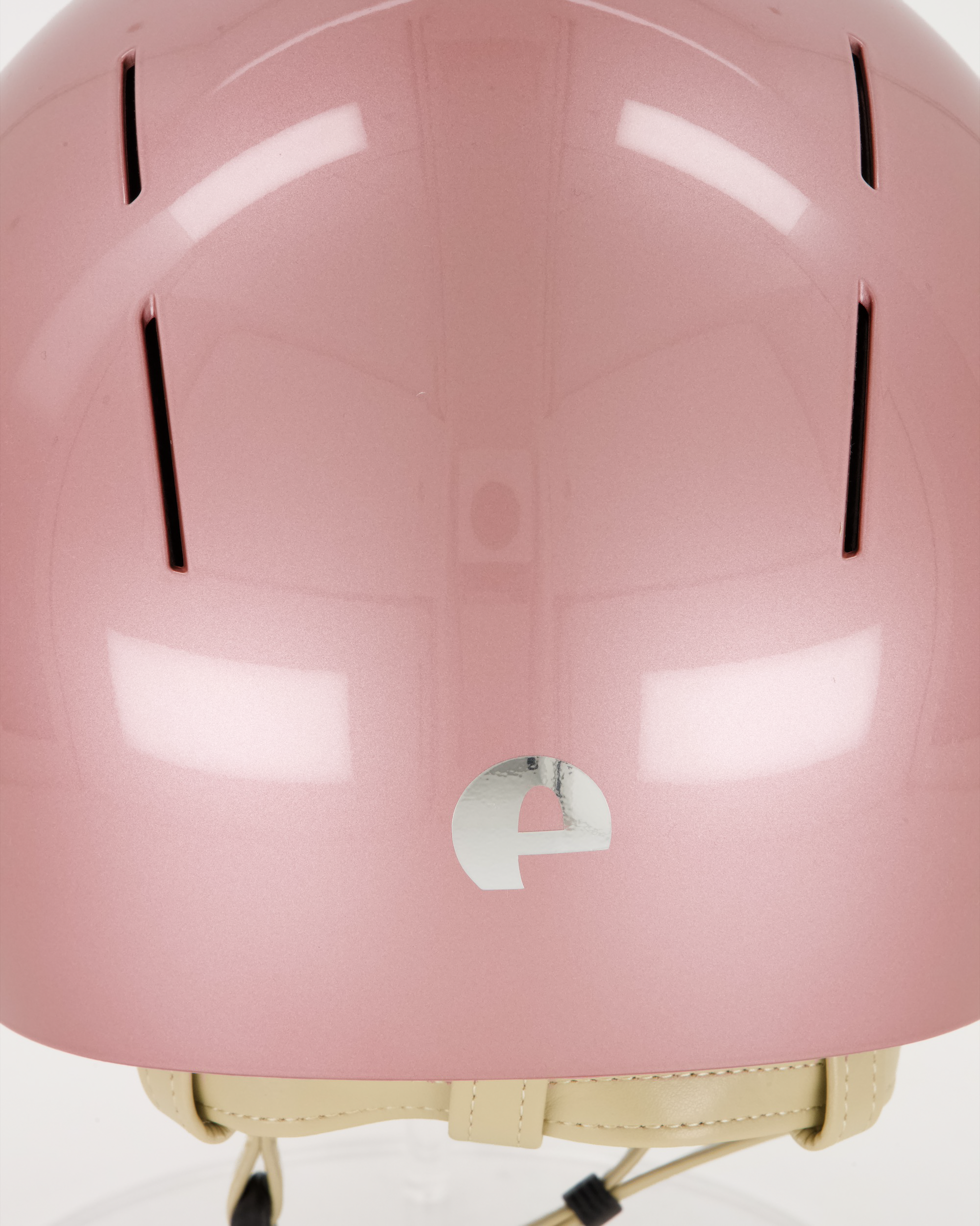 Reithelm Smart Nova Polish pink Polo mit beigem Kinnriemen