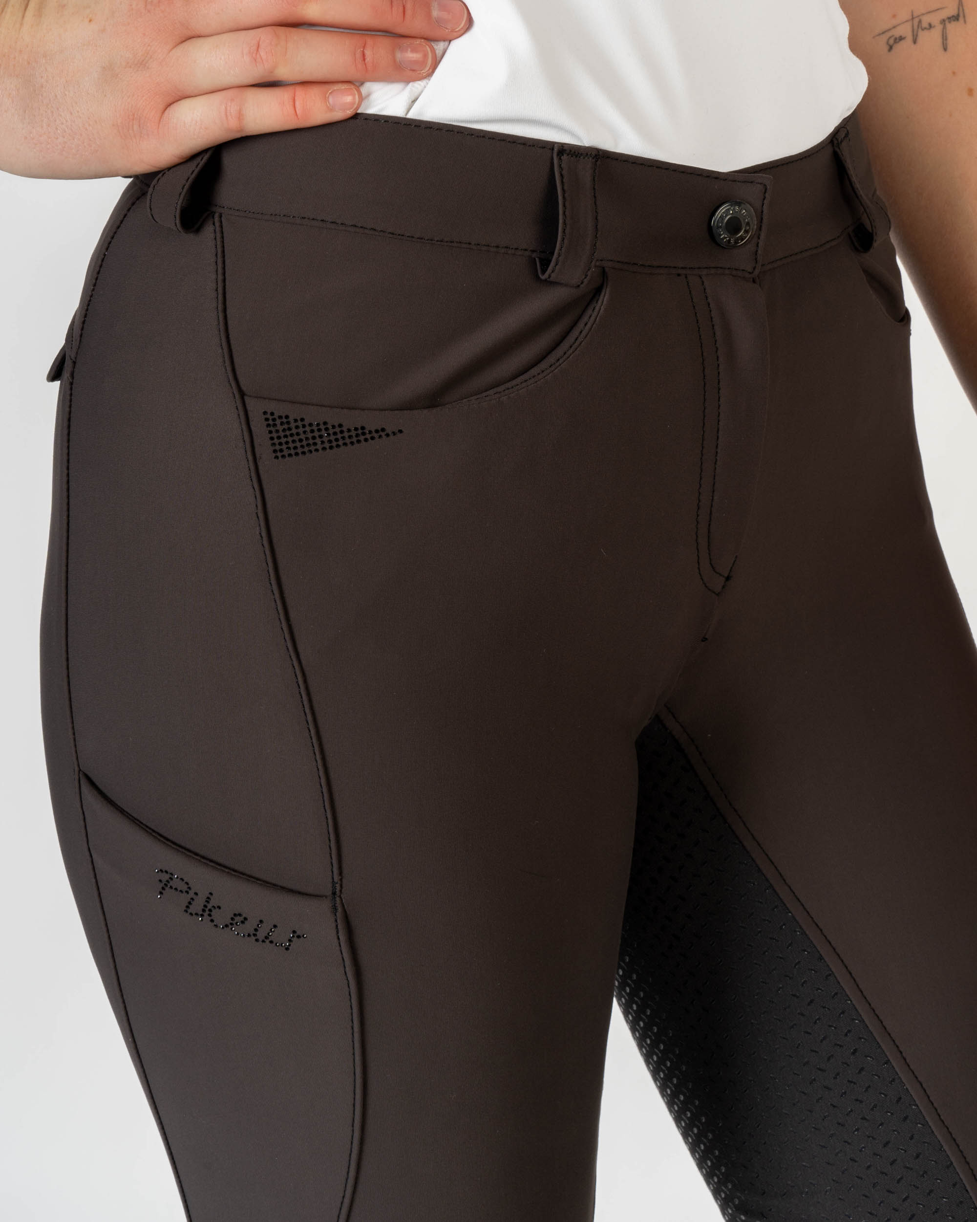 Ladies riding breeches Laure with full grip