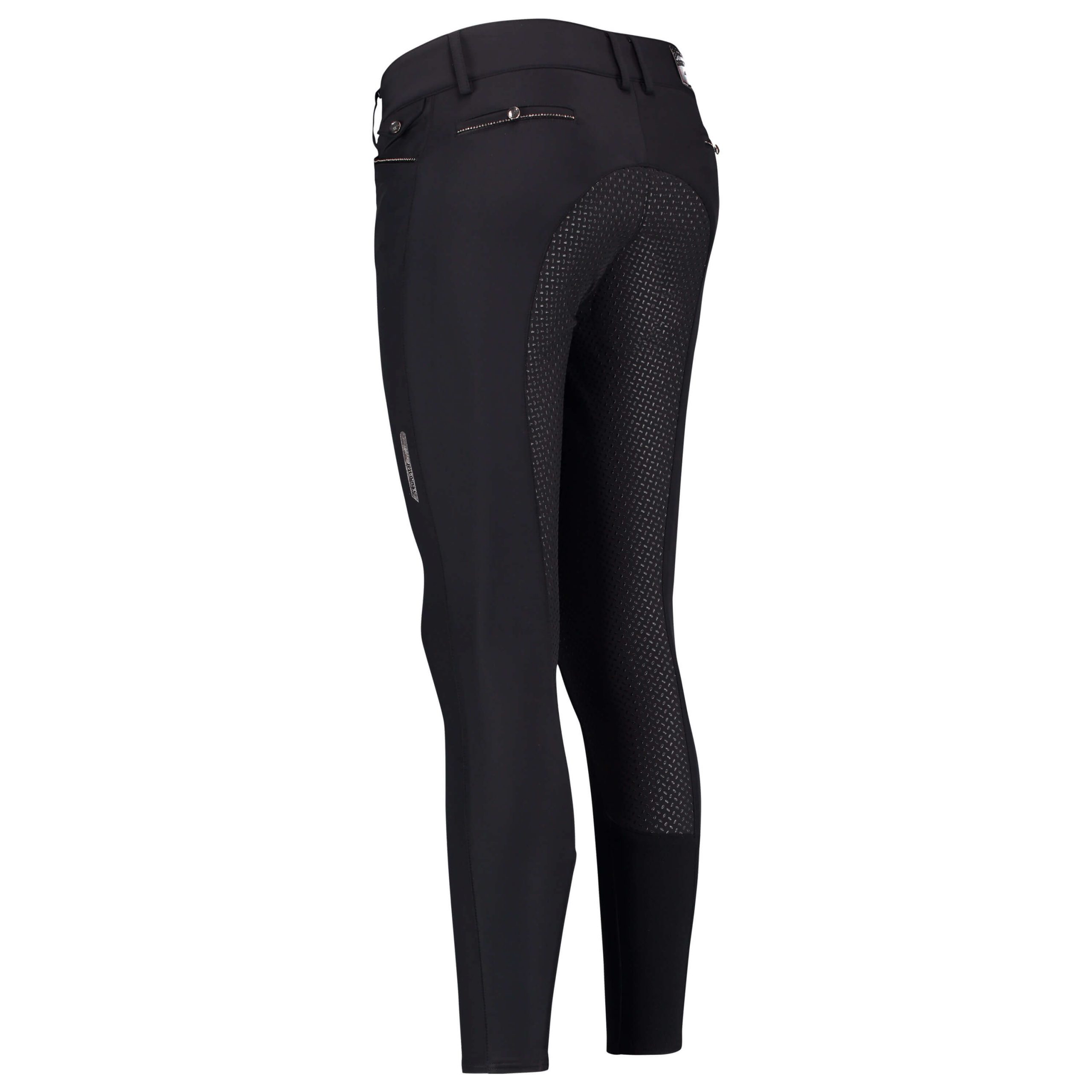 Riding breeches Arielle with full grip in Black