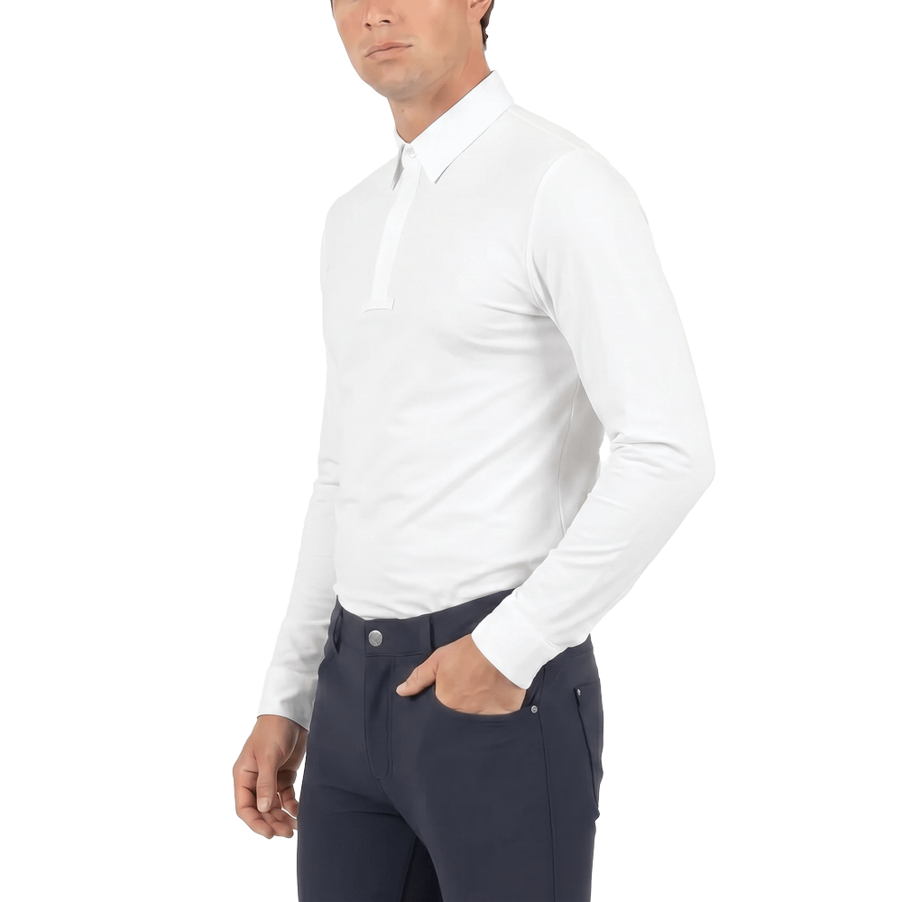 Turniershirt Herren Classic Lange Ärmeln