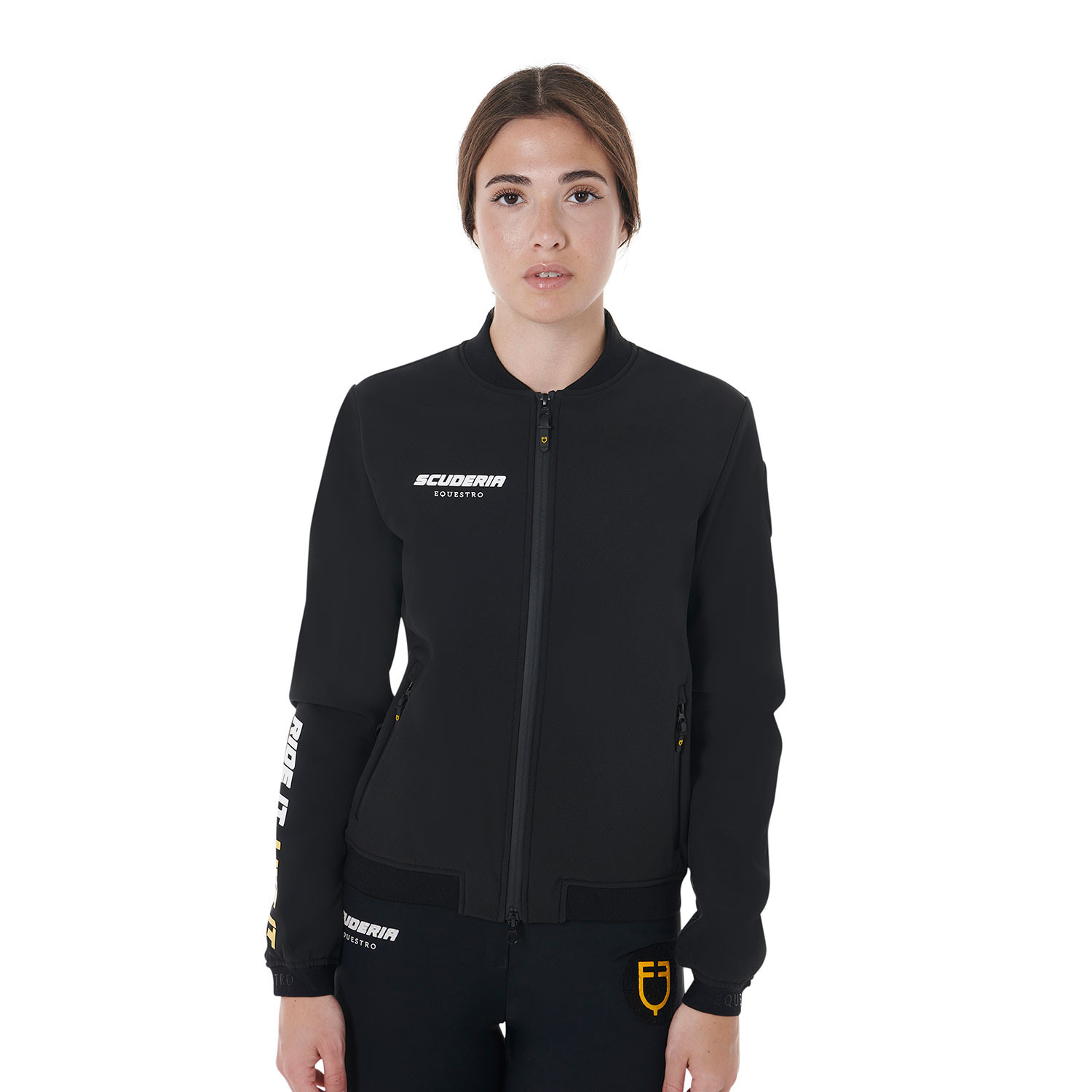 Scuderia Damen-Bomberjacke aus technischem Gewebe