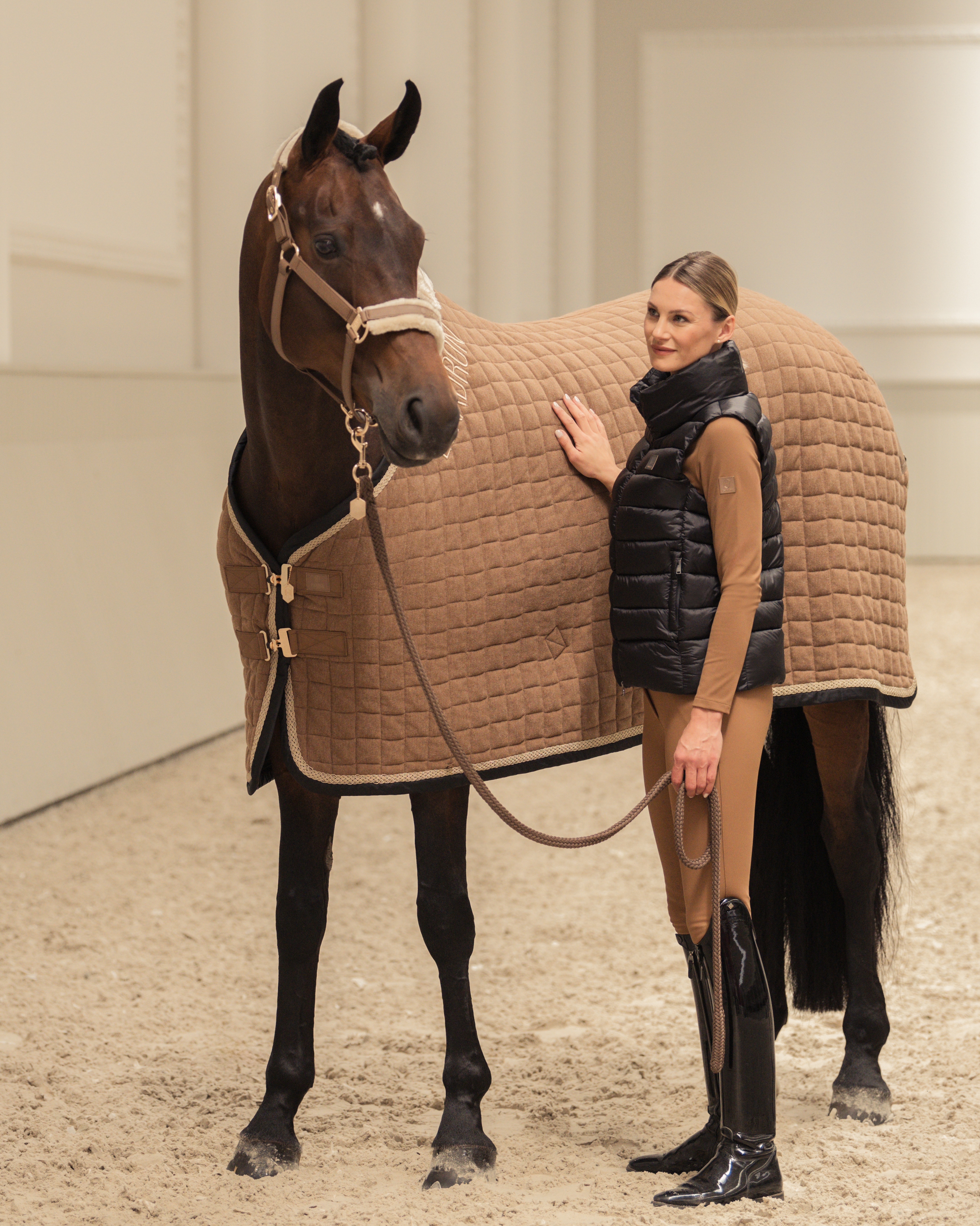 Acrylic Quilted sweat rug