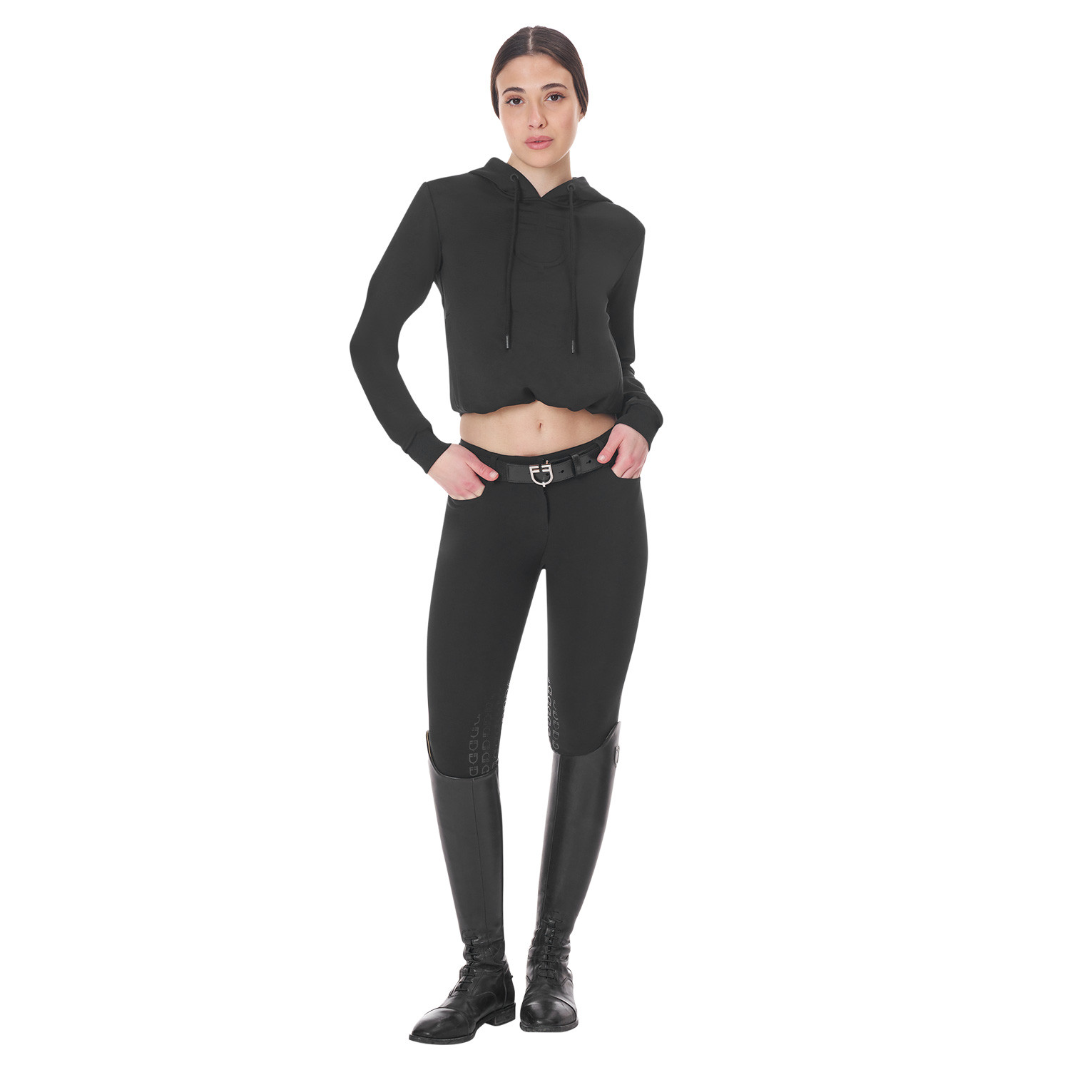 Damen-Hoodie mit Cut-Outs