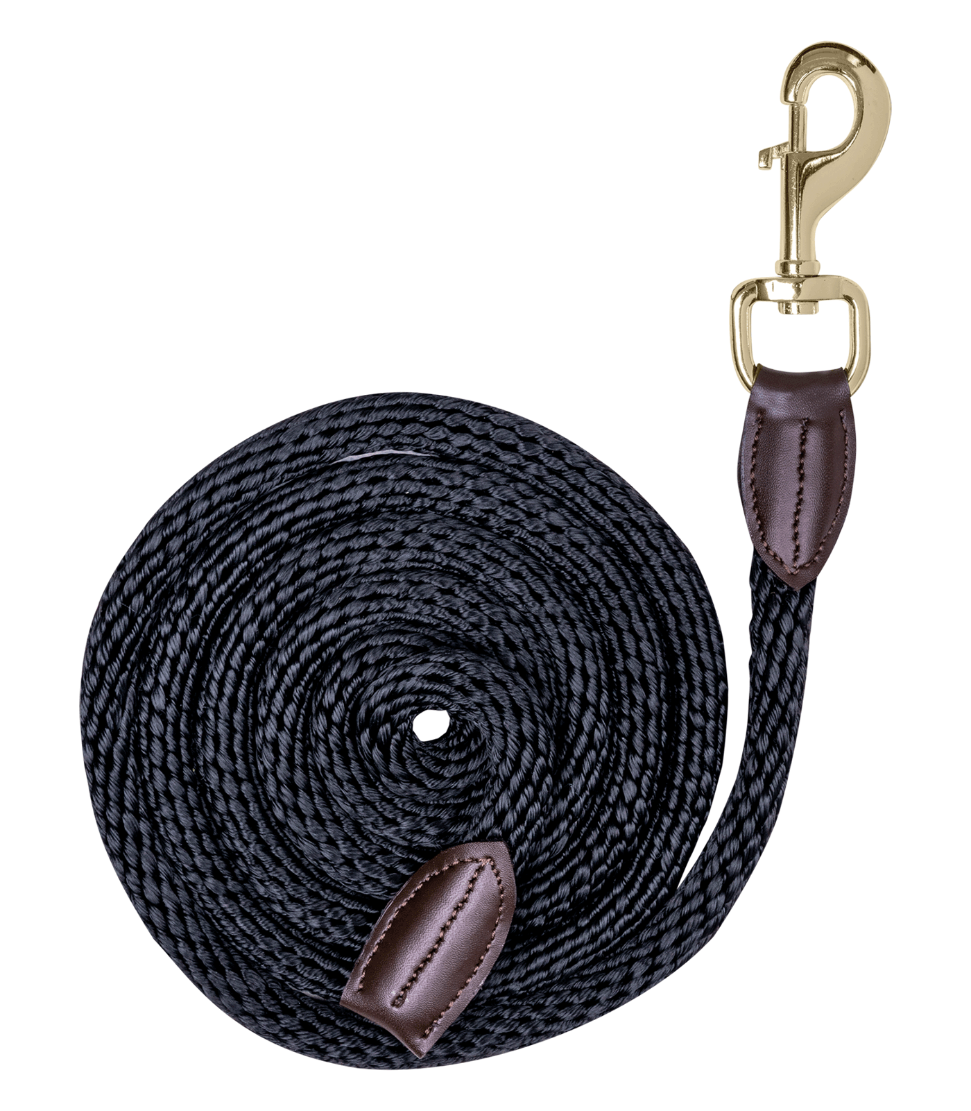 Führstrick Exclusive, Karabinerhaken, schwarz