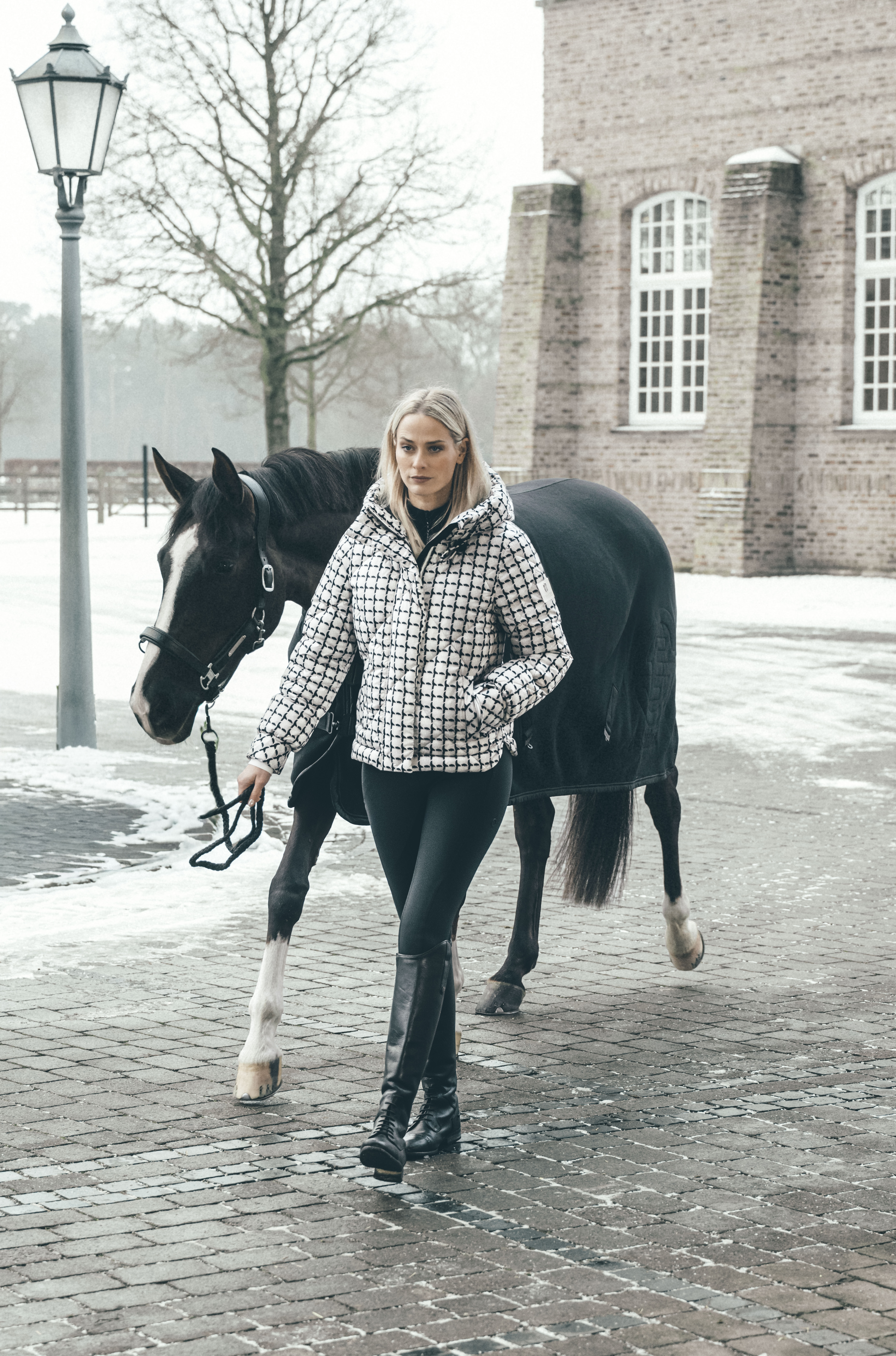 Steppjacke Quilted m. Kapuze