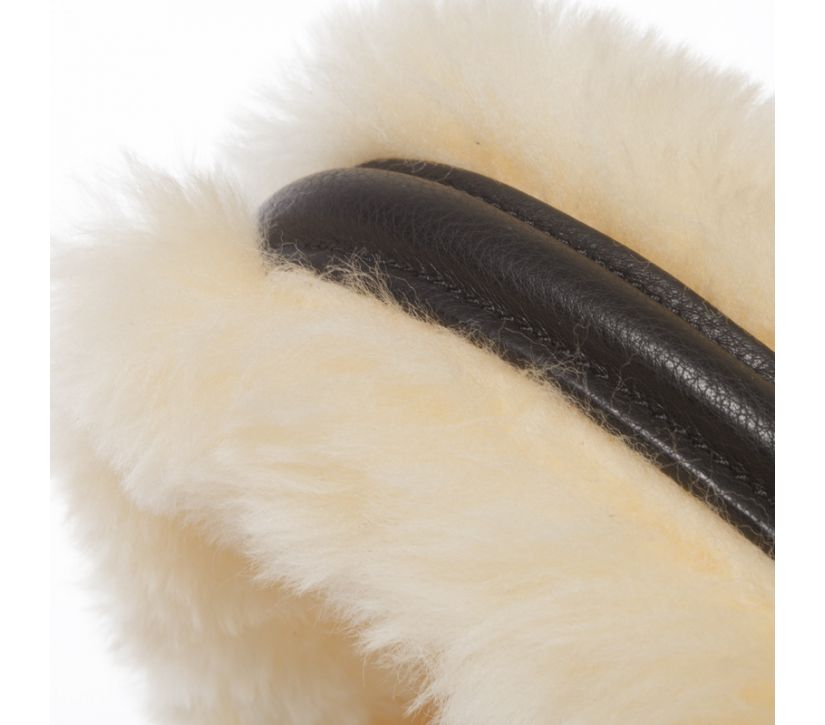 Lederhalfter mit Lammfell "Marvellous"