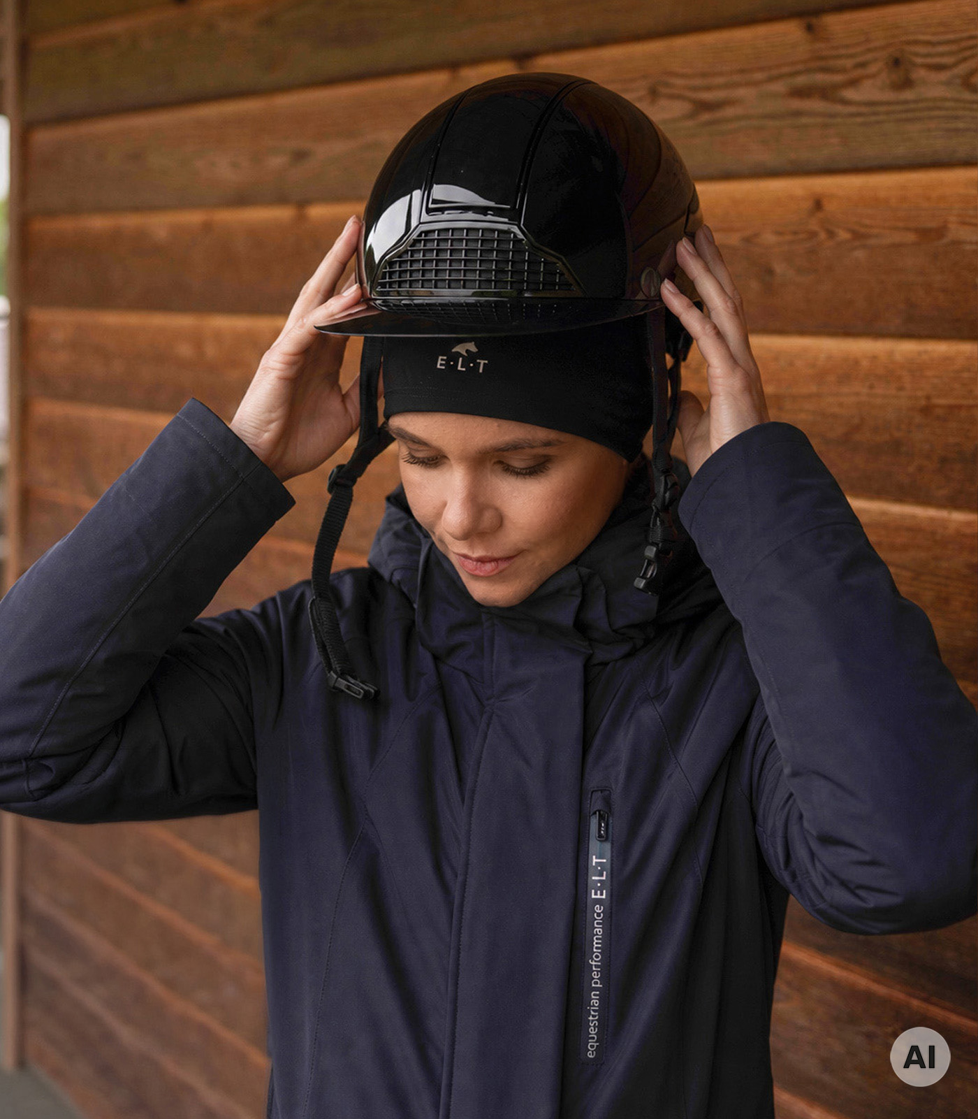 Helmet Cap, black