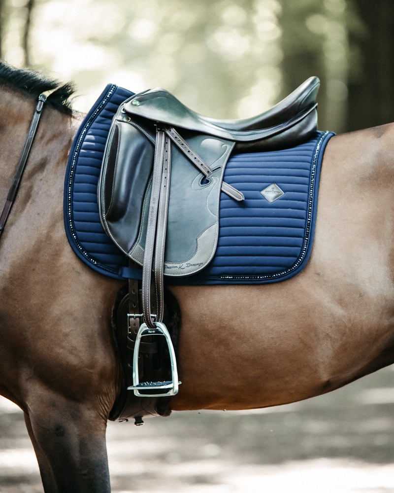 Dressage saddle pad Pearls