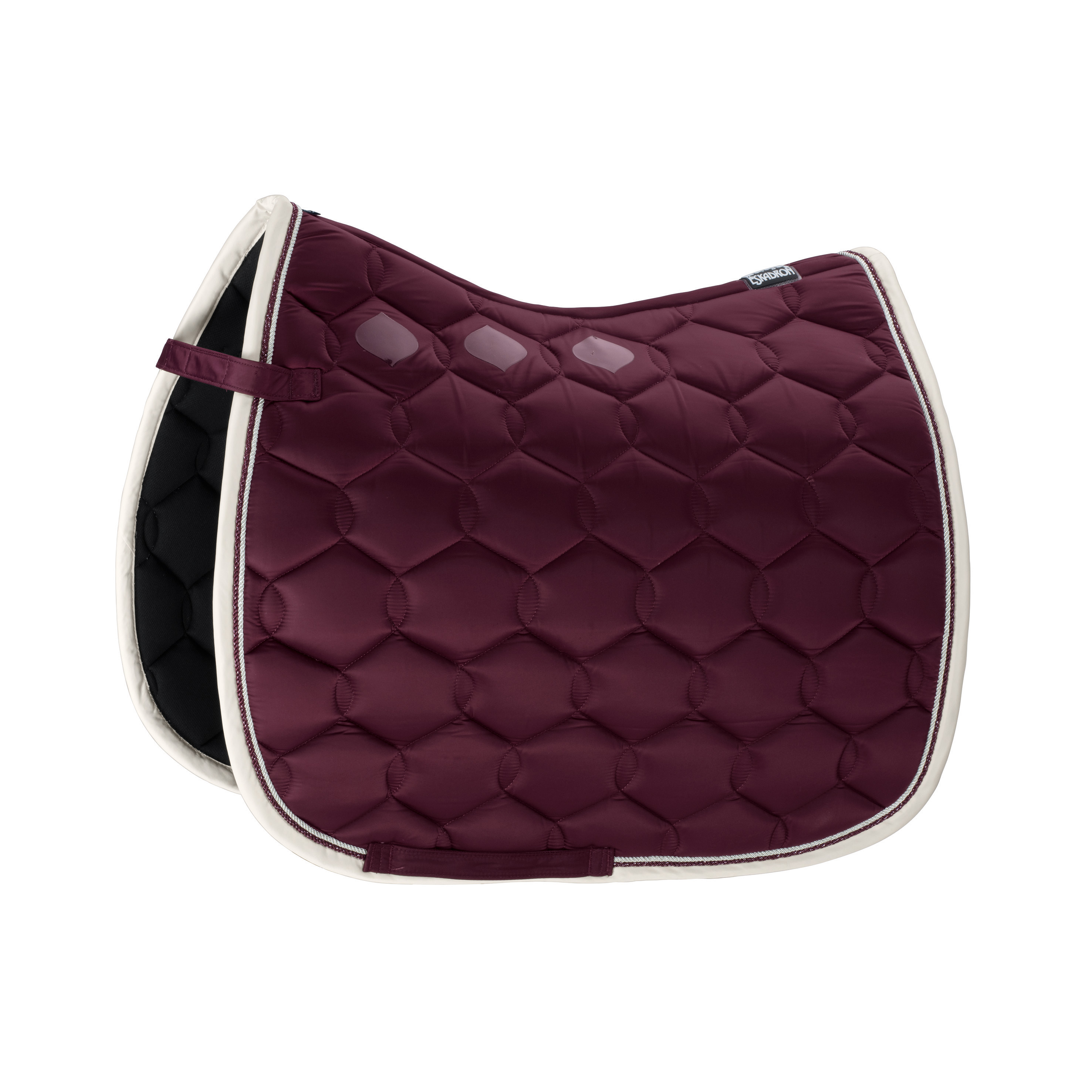 Saddle pad Glossy Wave Contrast
