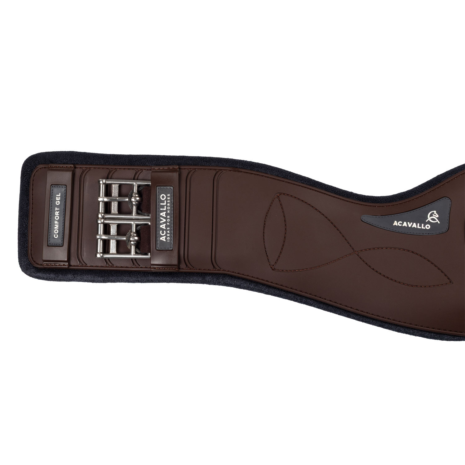 Anatomischer Dressur-Sattelgurt Gel PVC