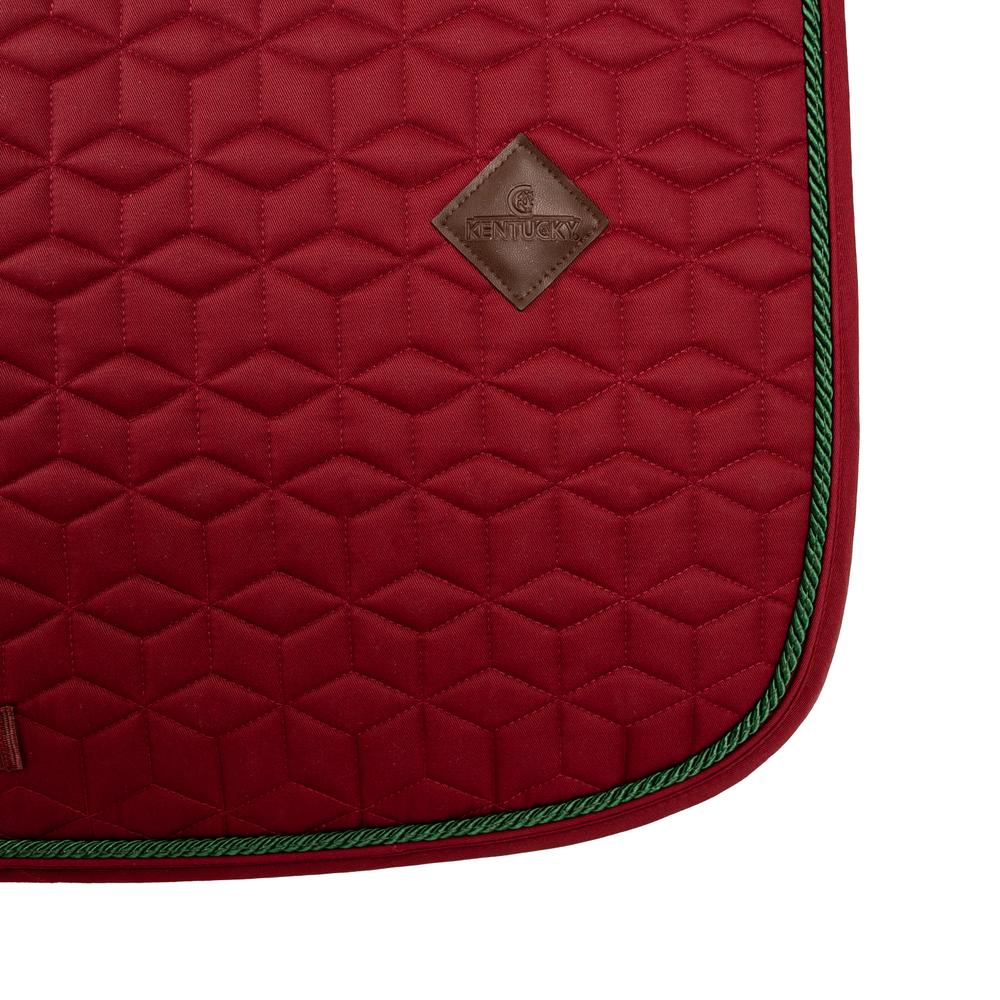Schabracke Classic Bordeaux Show Jumping Custom eine Kordel