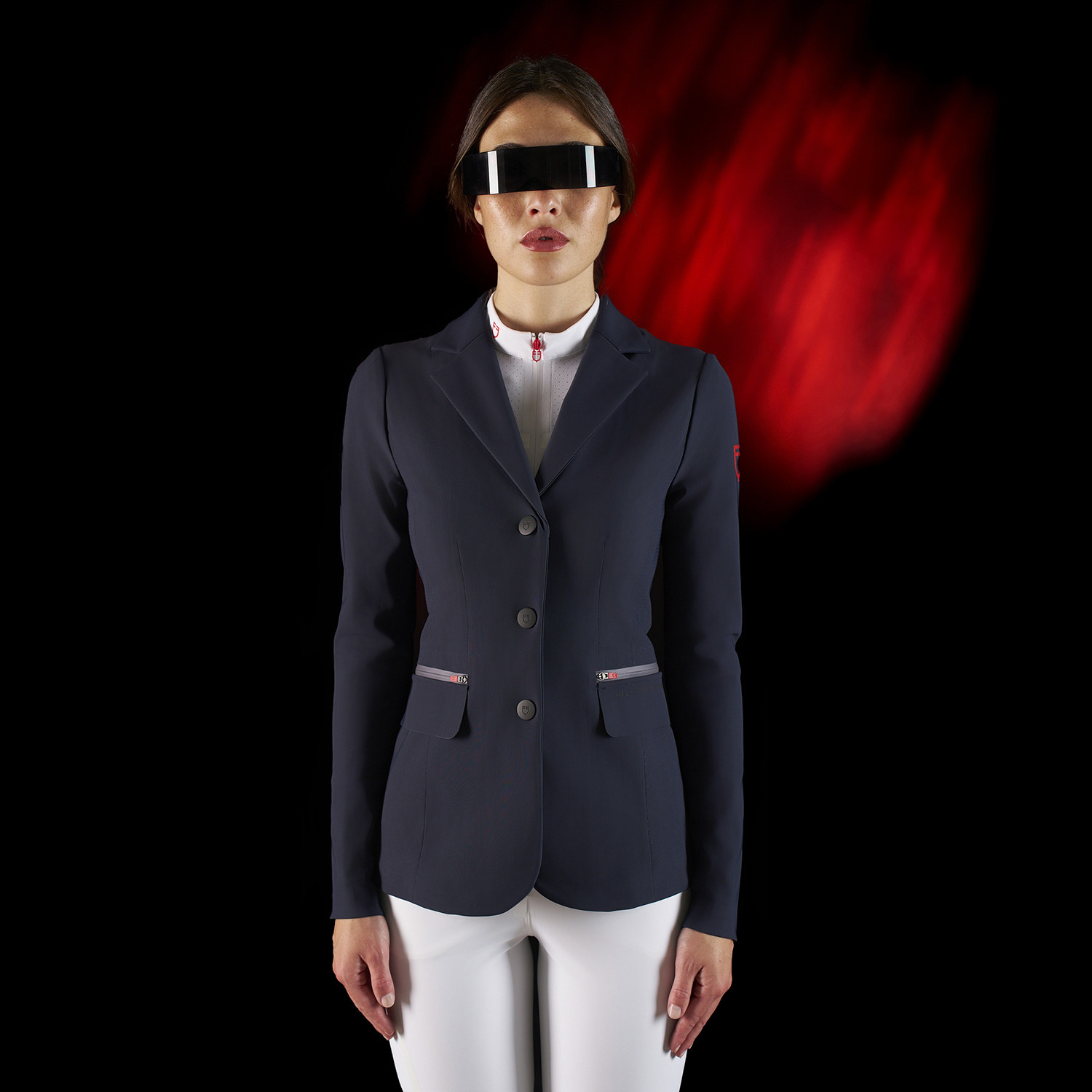 Damen-Turnierjacke mit verschweißten Nähten