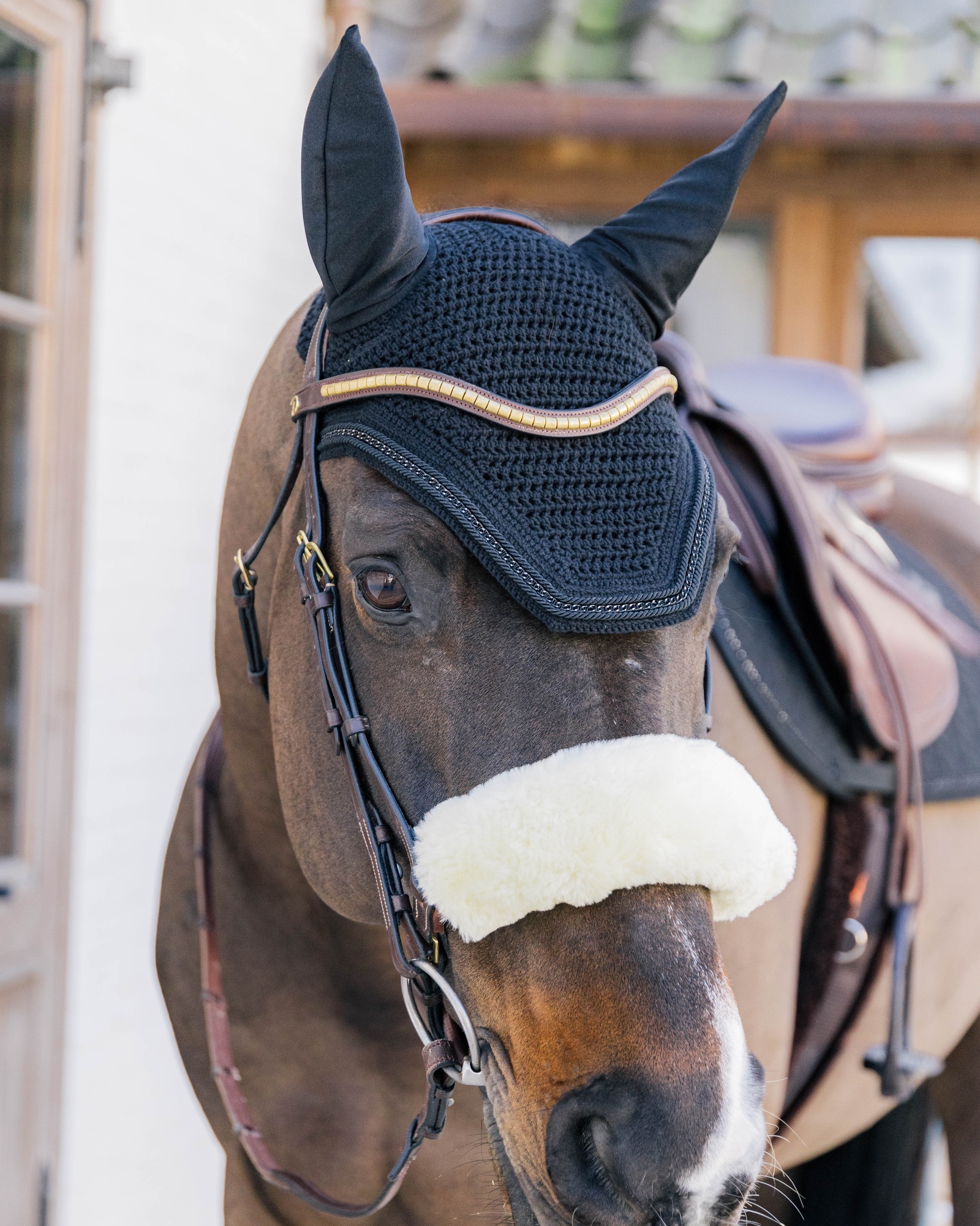 Fliegenhaube Wellington mit Metall Kette