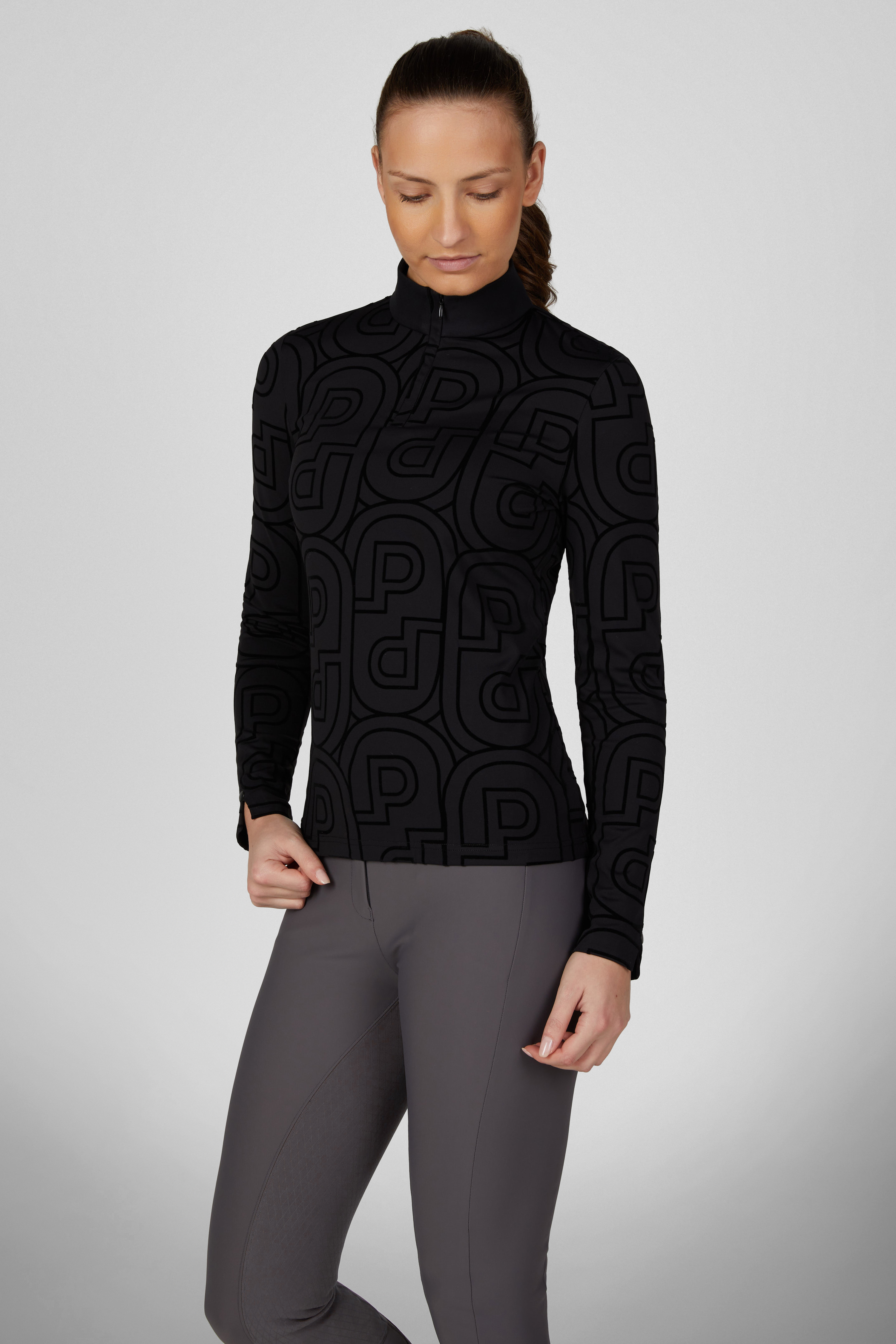 Funktions-Zip Damen Print