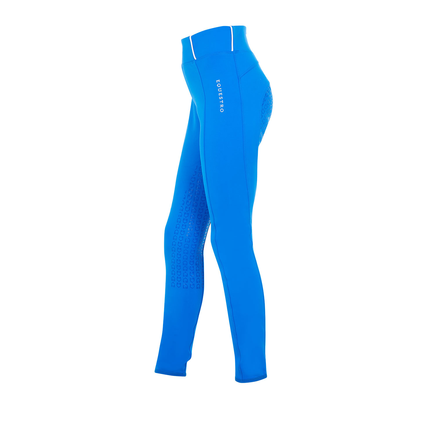 Mädchen-Reitleggings mit schmalem Schnitt und Vollbesatz X FISE