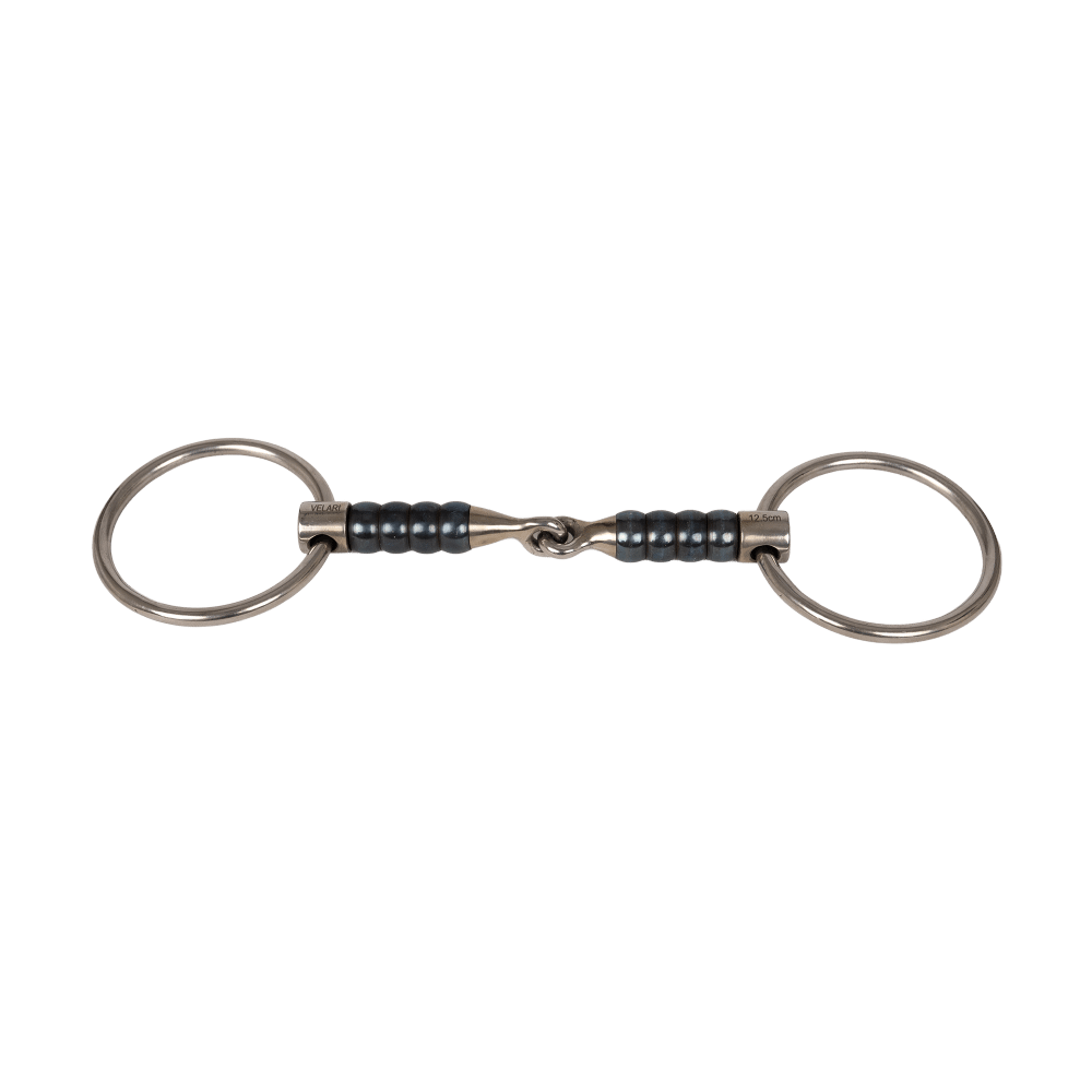 Mors simple Sweet Iron avec cherry roller