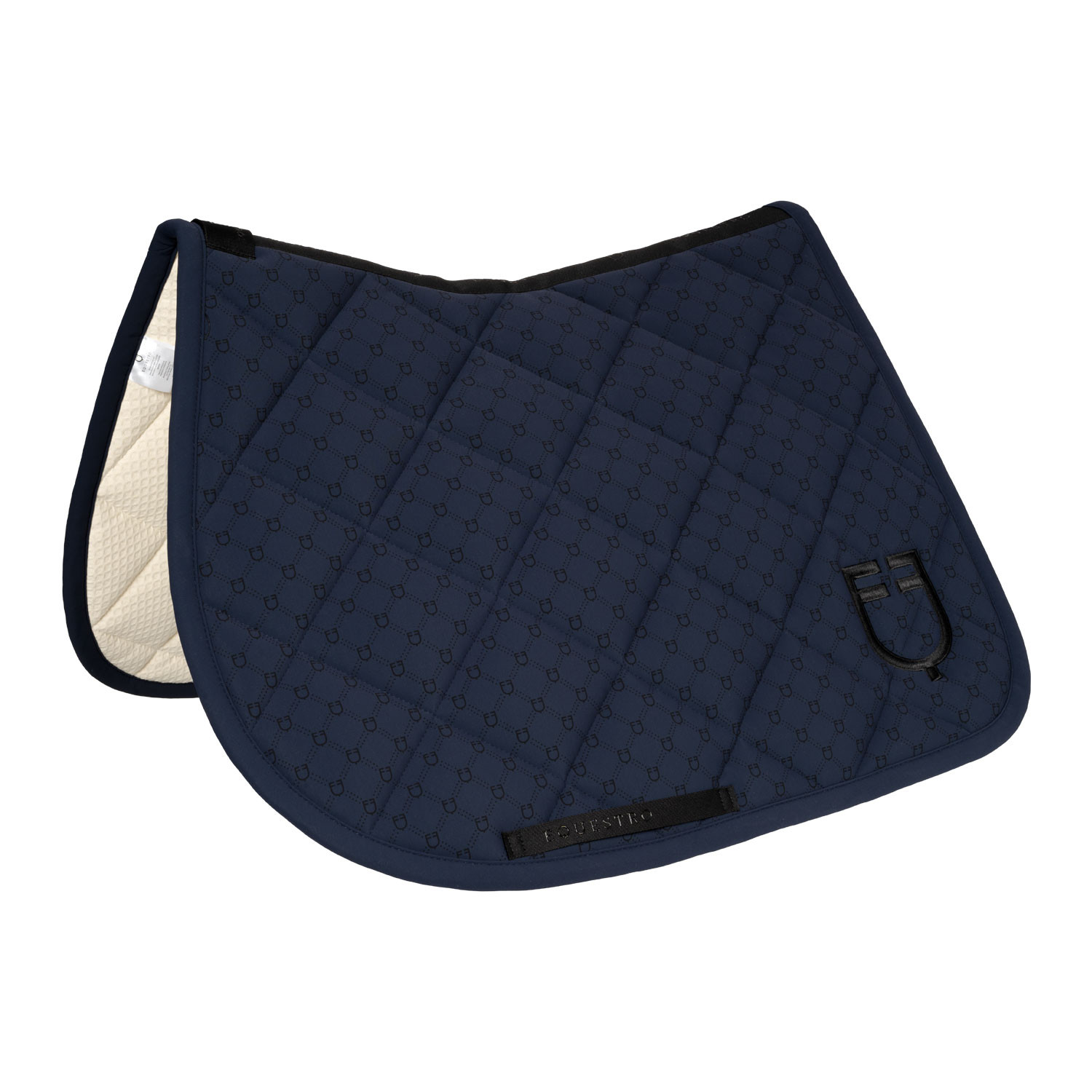 Springschabracke mit Monogramm-Print