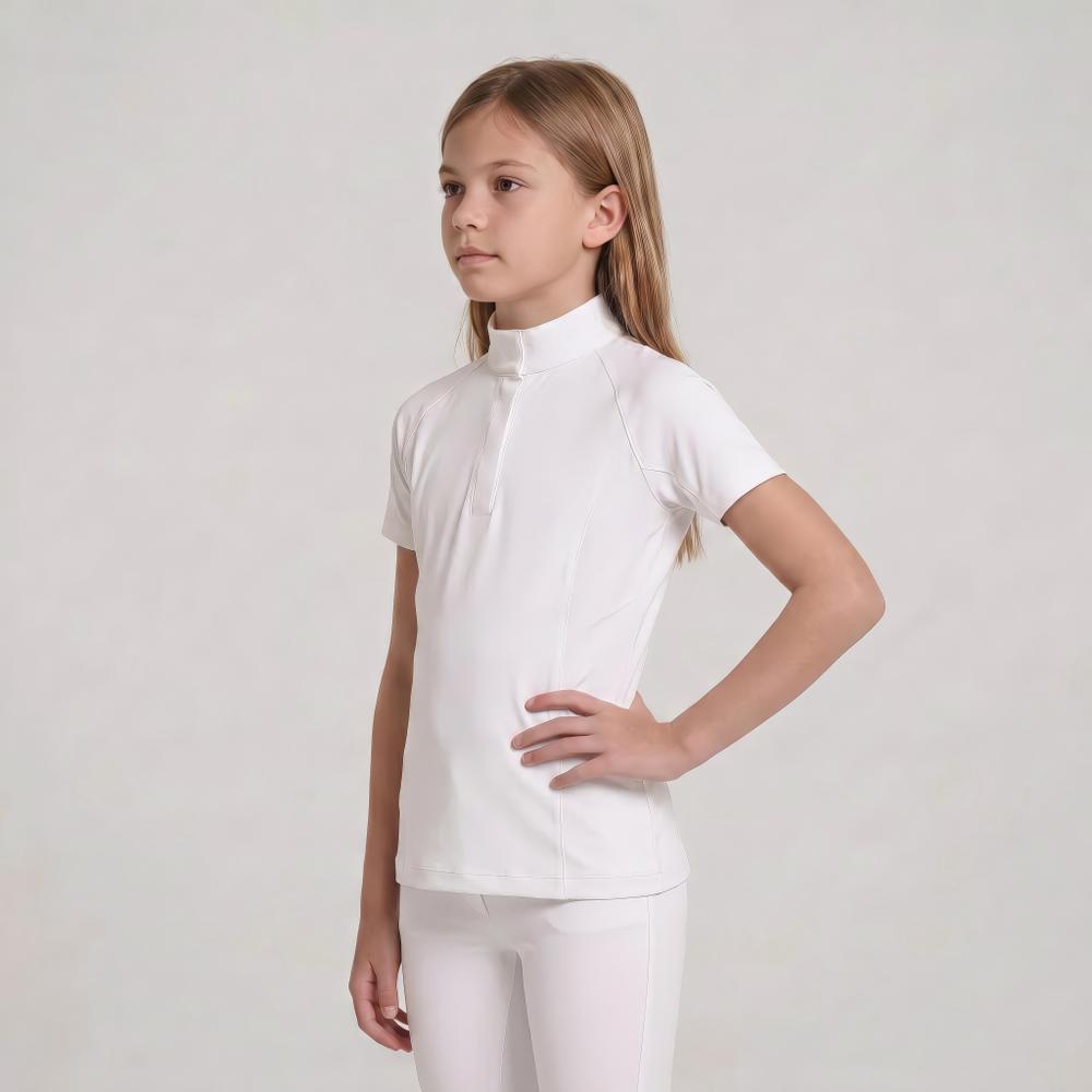 Turniershirt Classic Mädchen kurzarm