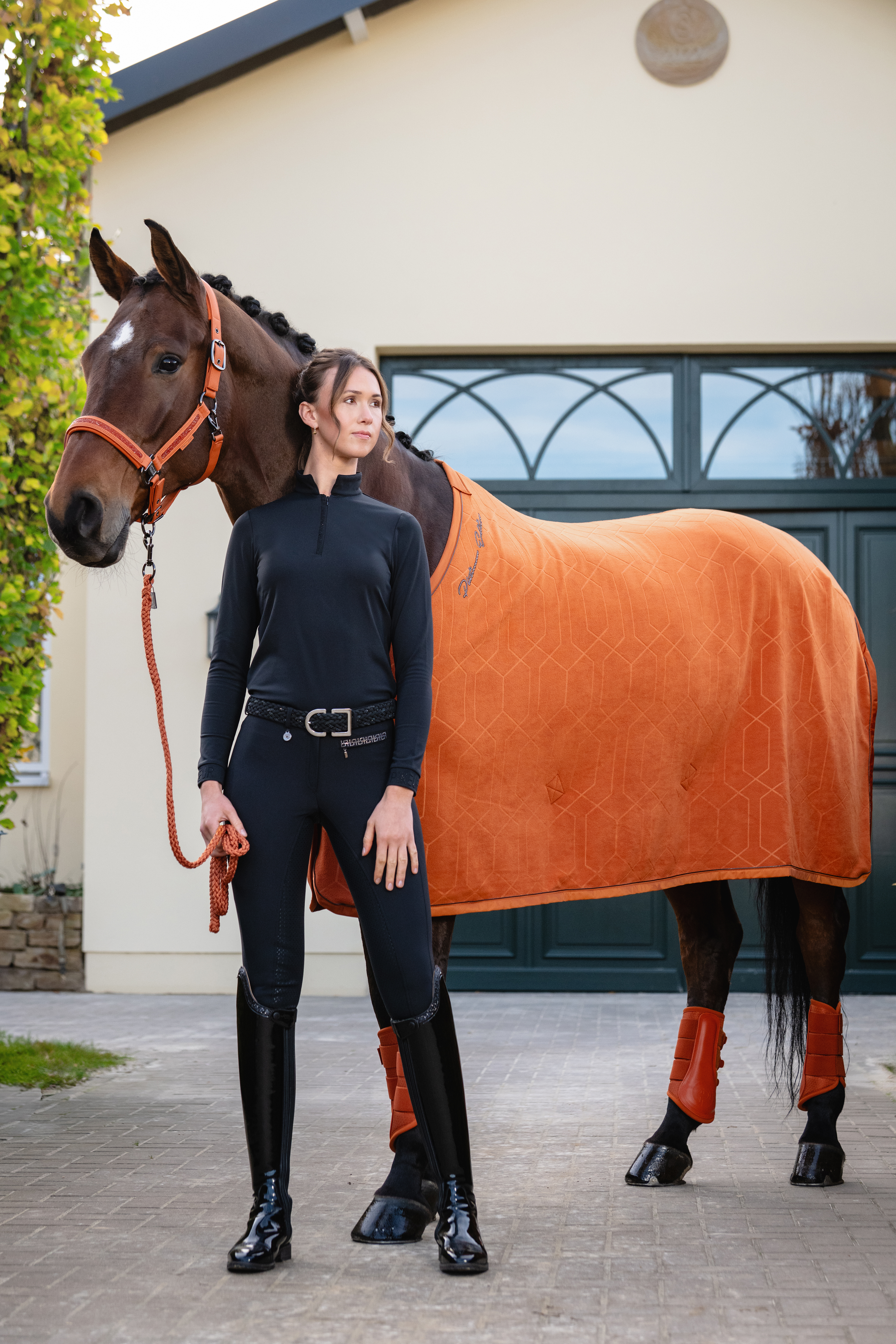 Abschwitzdecke Platinum Fleece Stamp