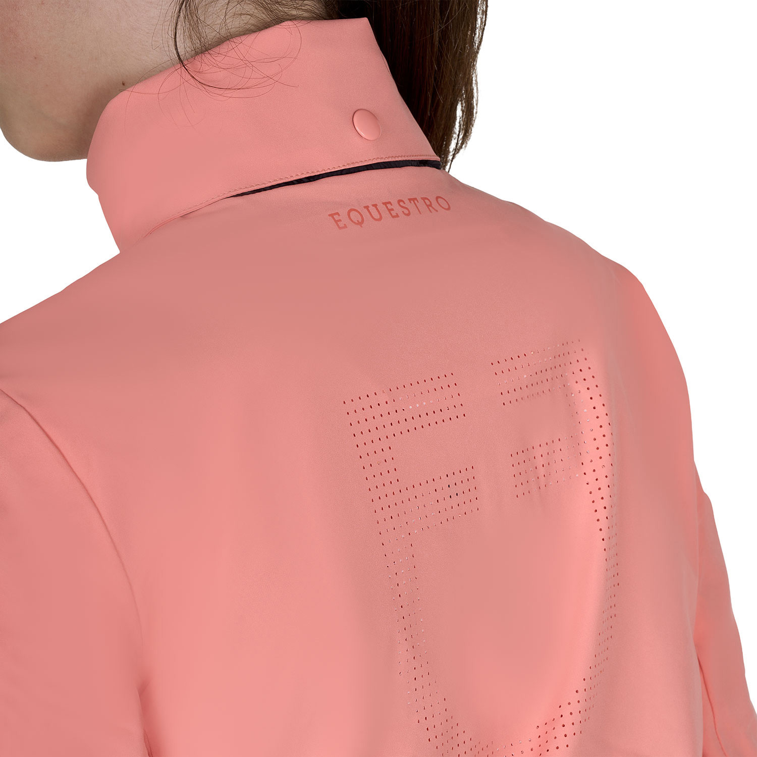 Kinder-Softshelljacke Unisex mit Rückenlogo