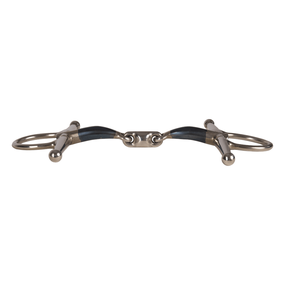 Doppelt Gebrochene Schenkeltrense Edelstahl