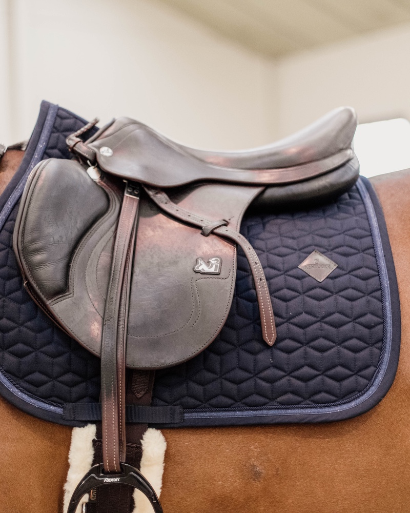 Jumping saddle pad Glitter Rope
