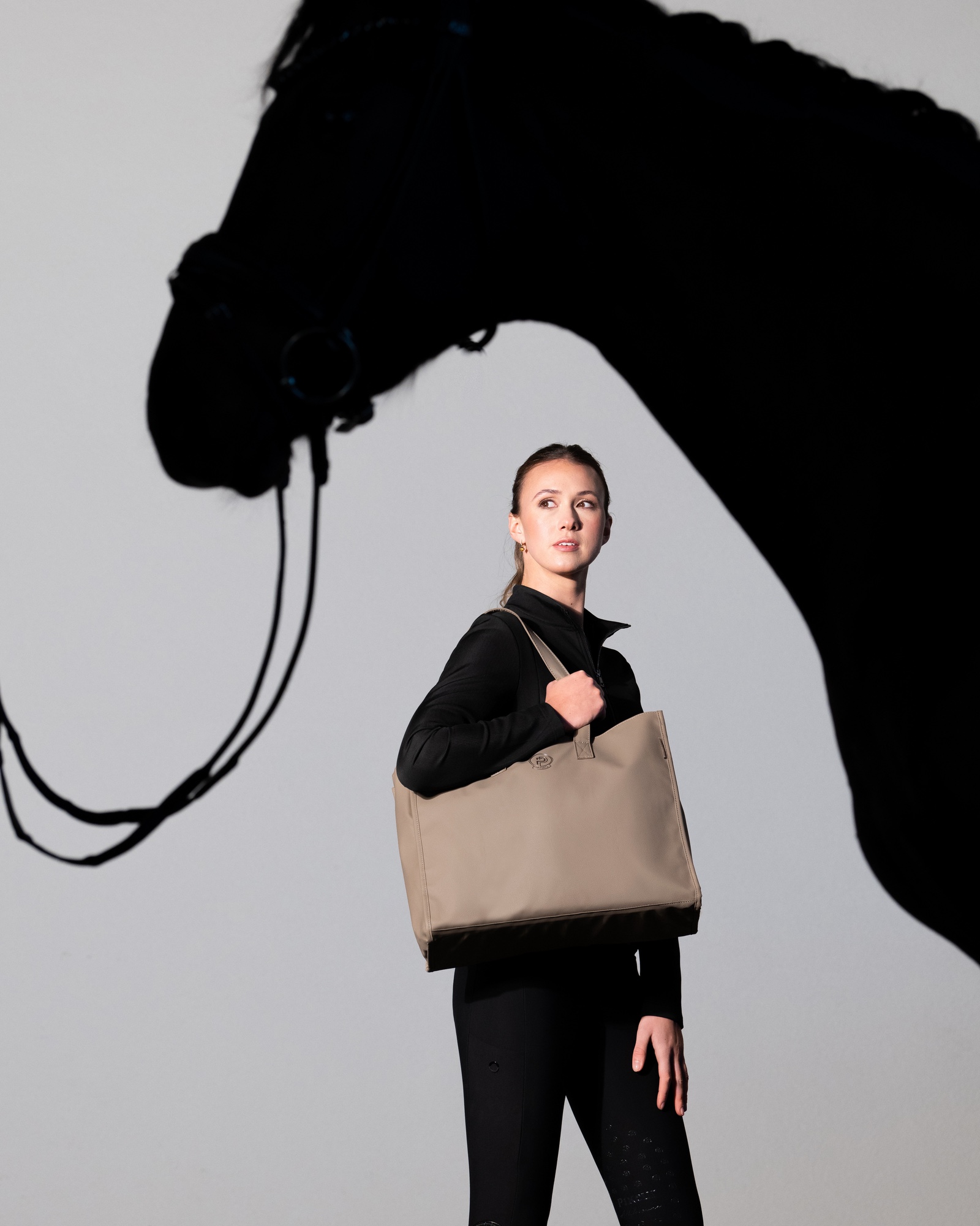 Shopper Platinum Faux Leather