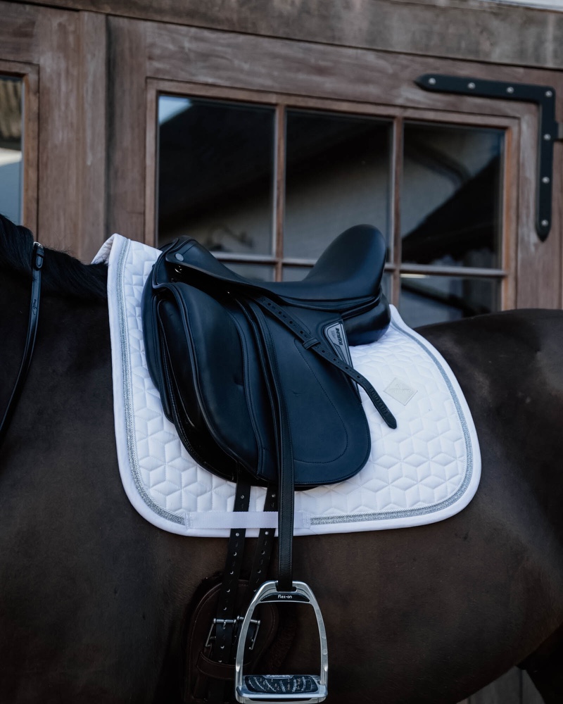 Dressage saddle pad Glitter Rope