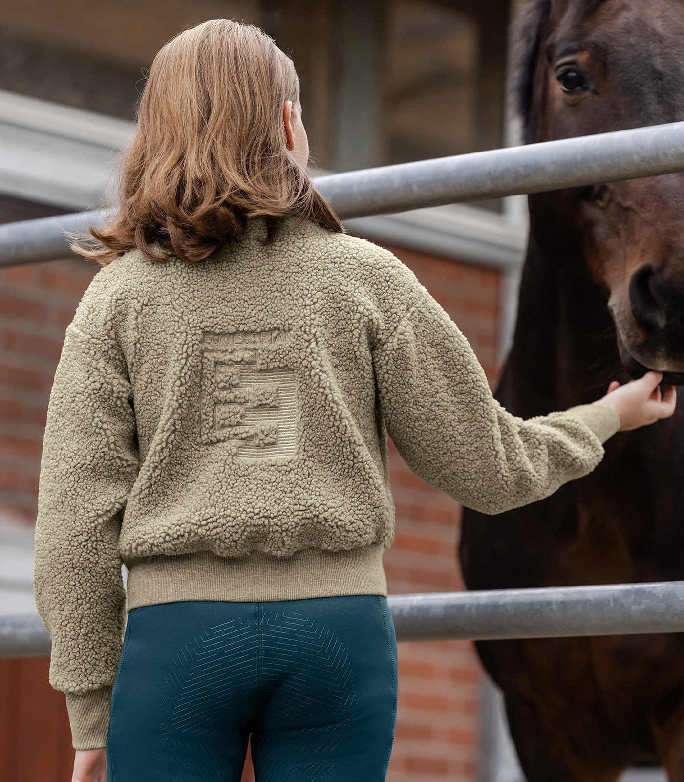 Jacke Alba  Kinder Teddy Fleece