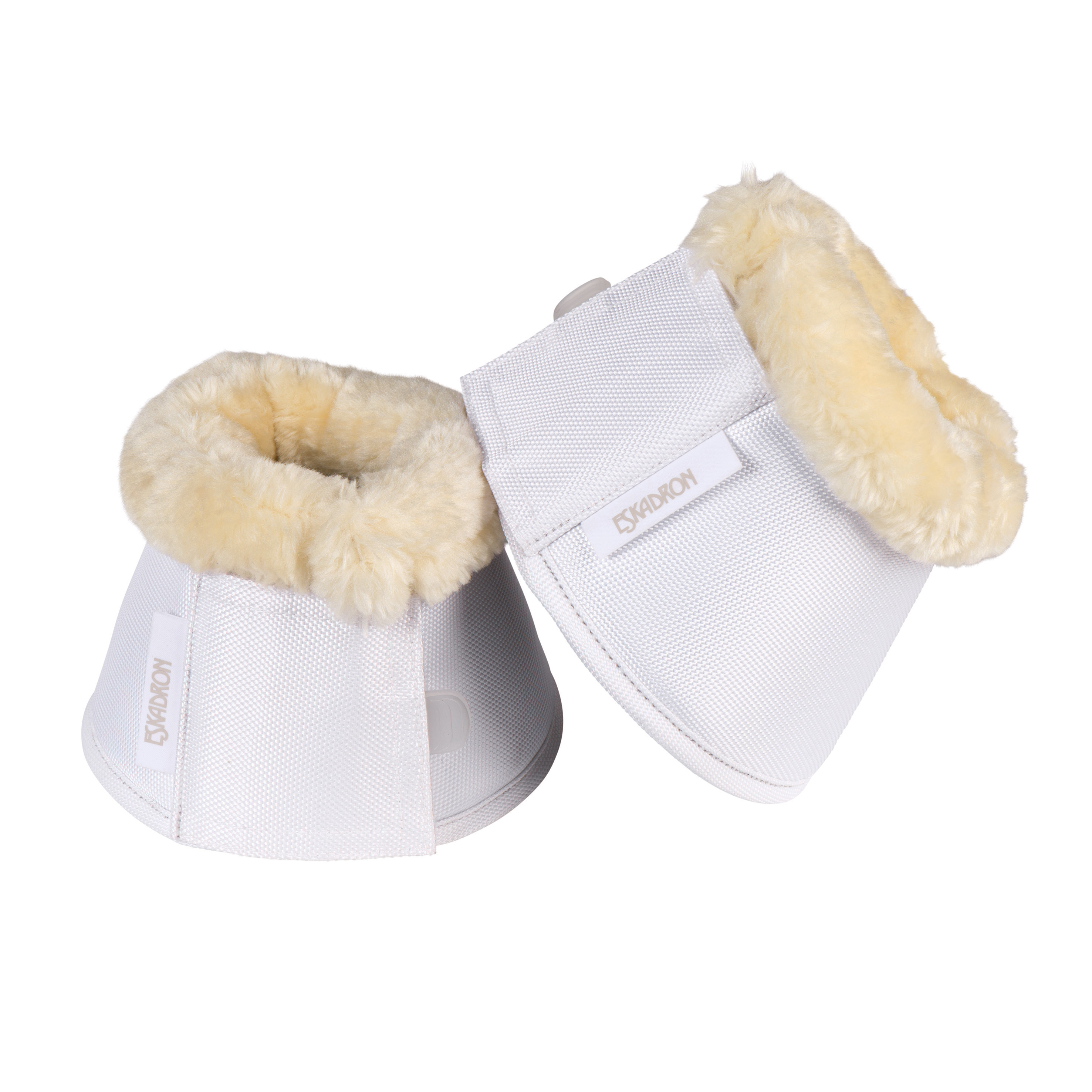 Fauxfur bell boots
