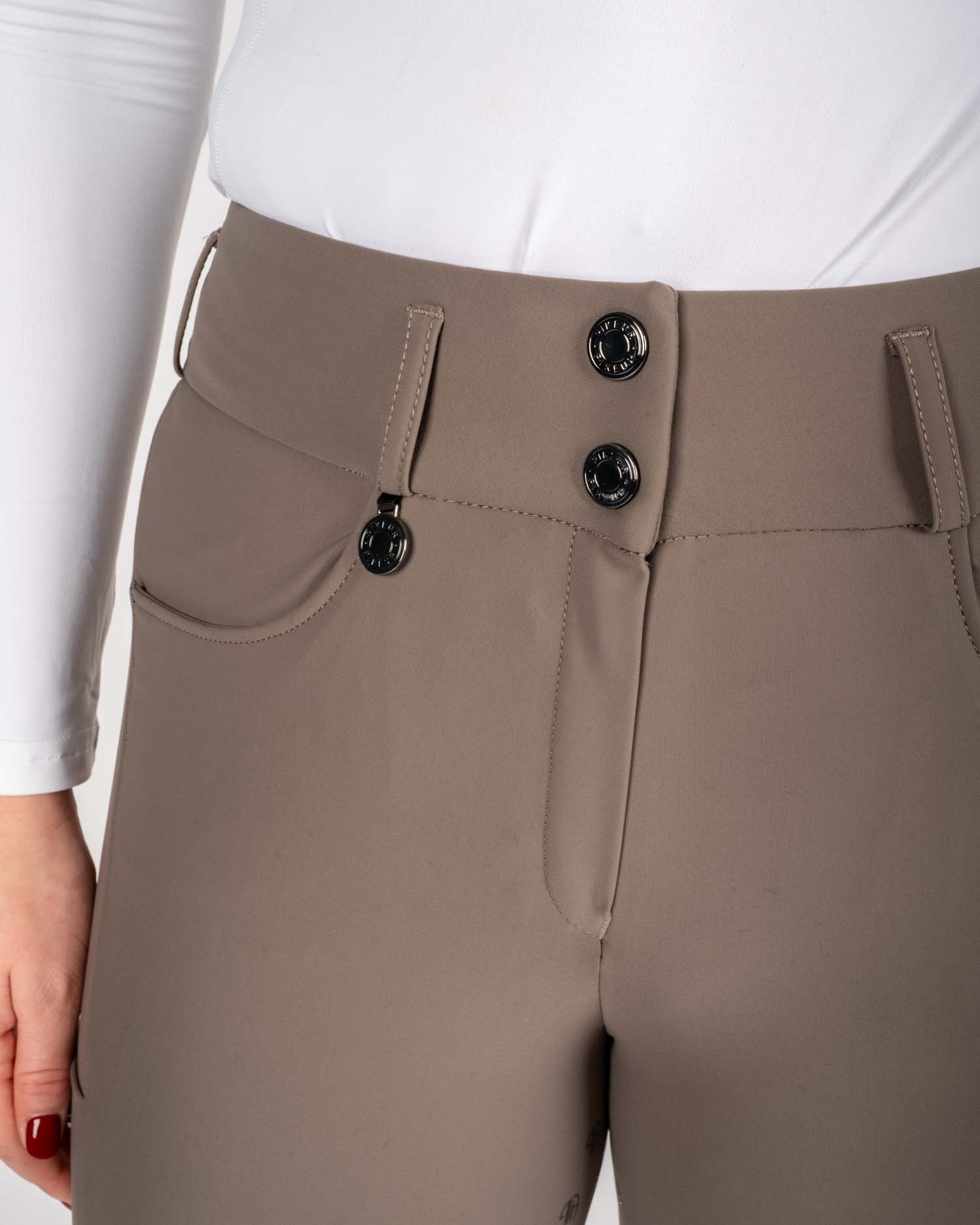 Pantalon d'équitation dame Amia Sd avec full grip