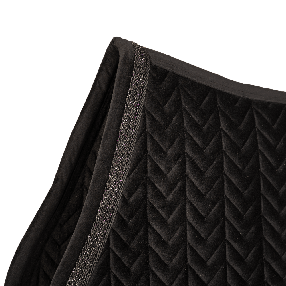 Schabracke Velvet Fishbone Geflochtene Glitzerkordel